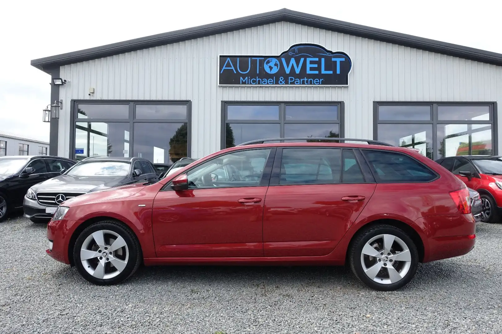 Skoda Octavia 1.0 115 PS KLIMA APP SITZH TÜV+Insp Neu Rot - 1