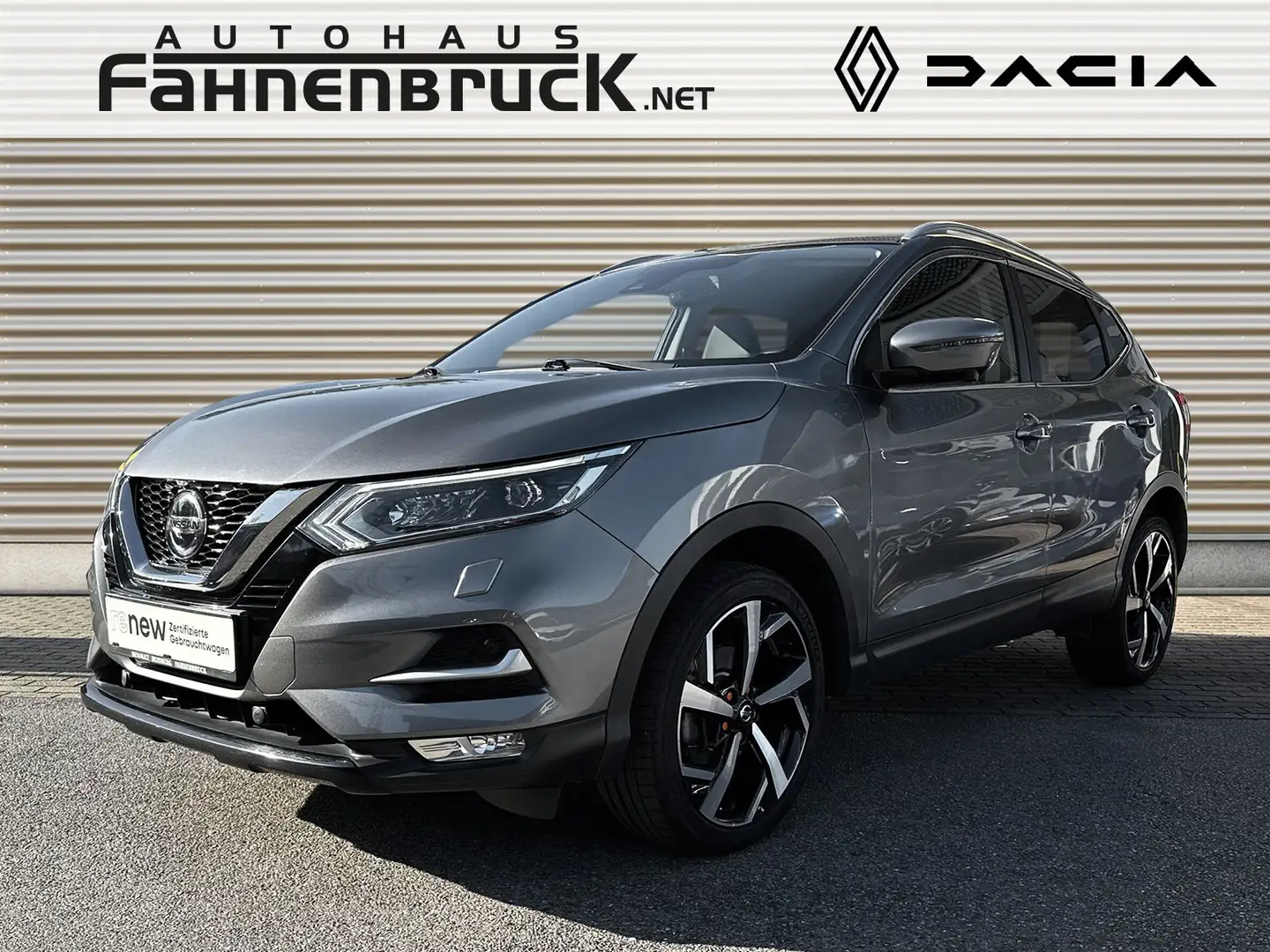 Nissan Qashqai Tekna 4x2 1.2 DIG-T 360° Sitzheizung Gris - 1