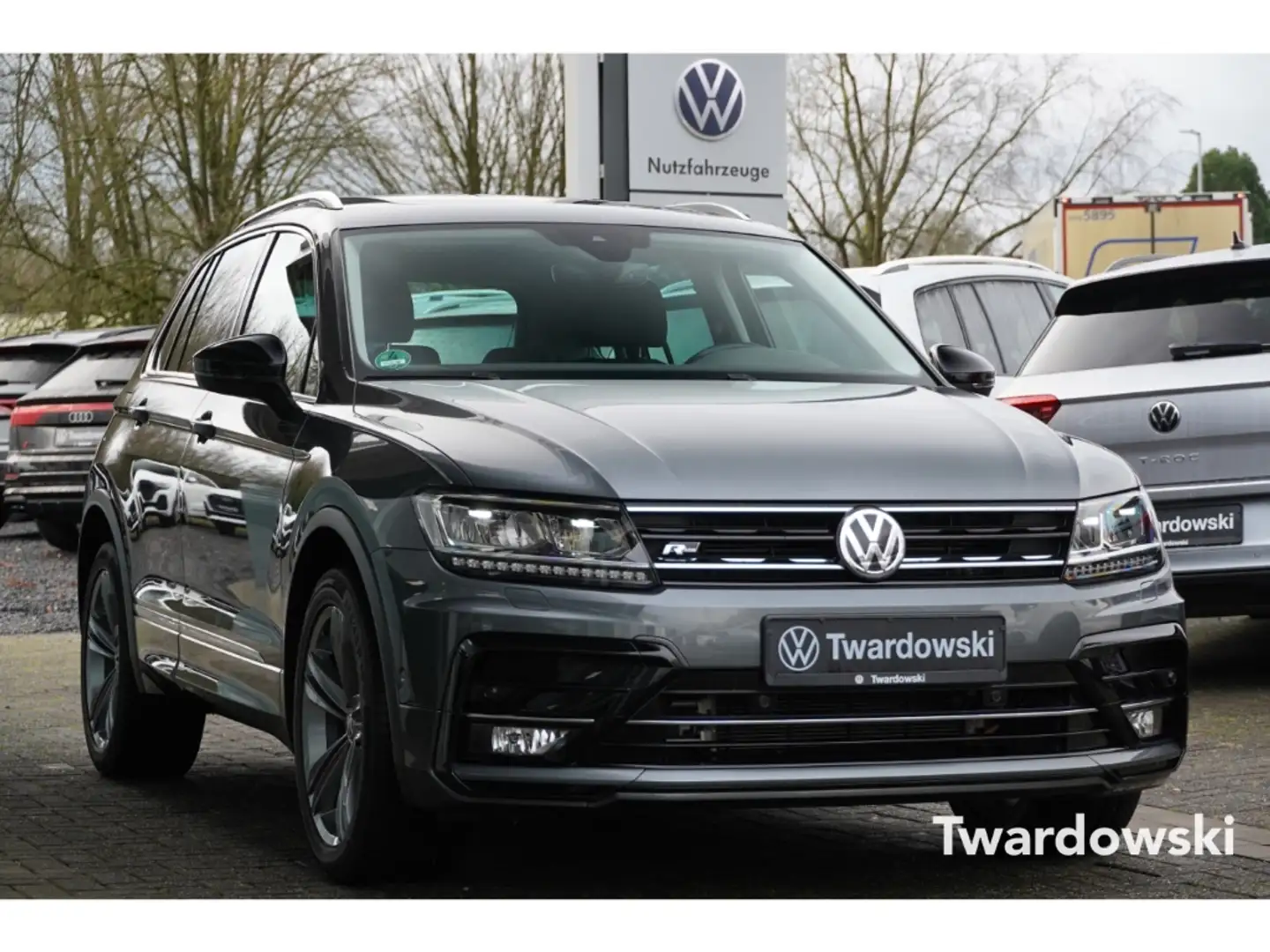 Volkswagen Tiguan R-Line IQ.DRIVE 4Motion Pano AHK ACC Kamera Grau - 1