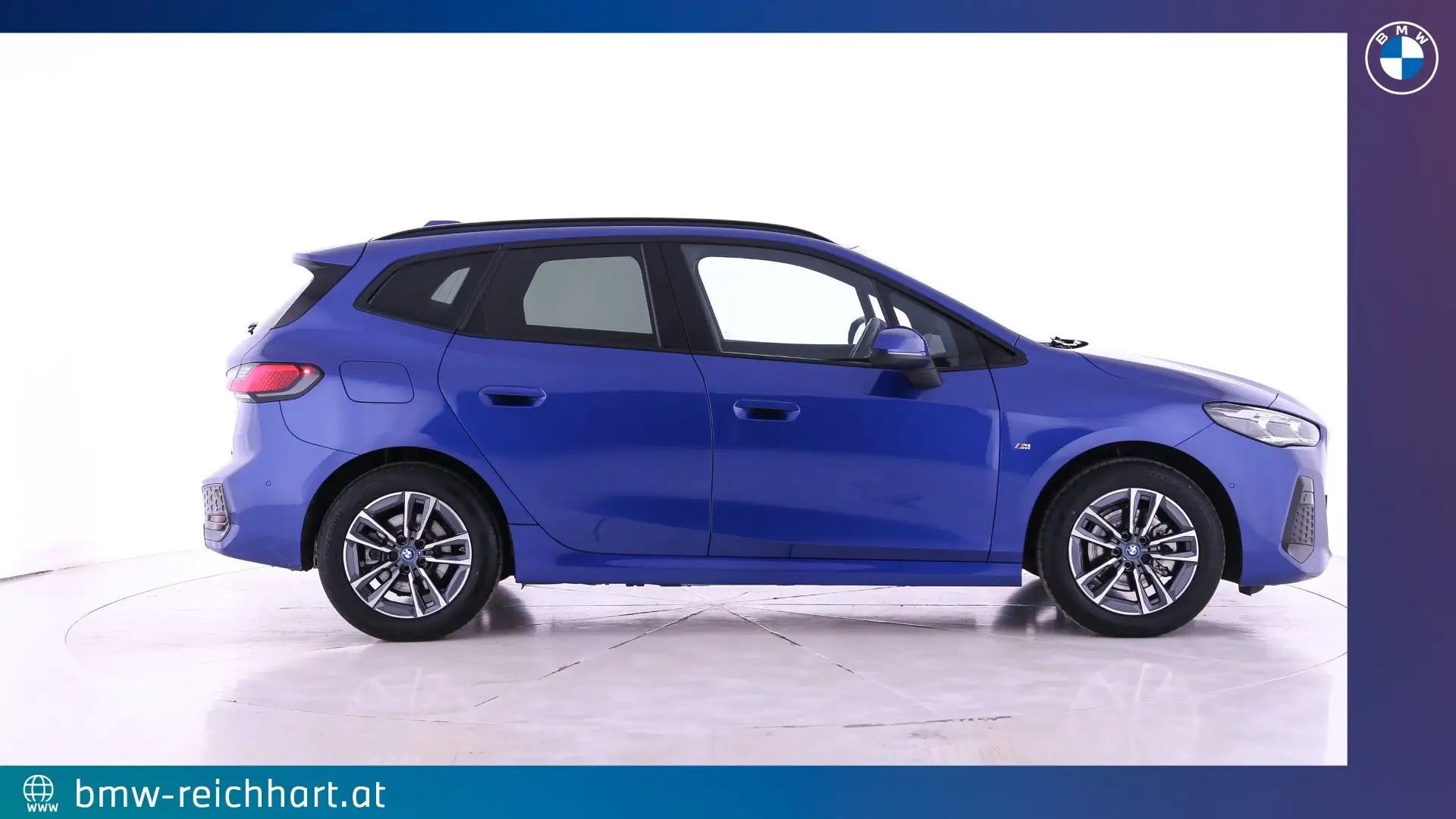 BMW 225 e xDrive Blau - 2