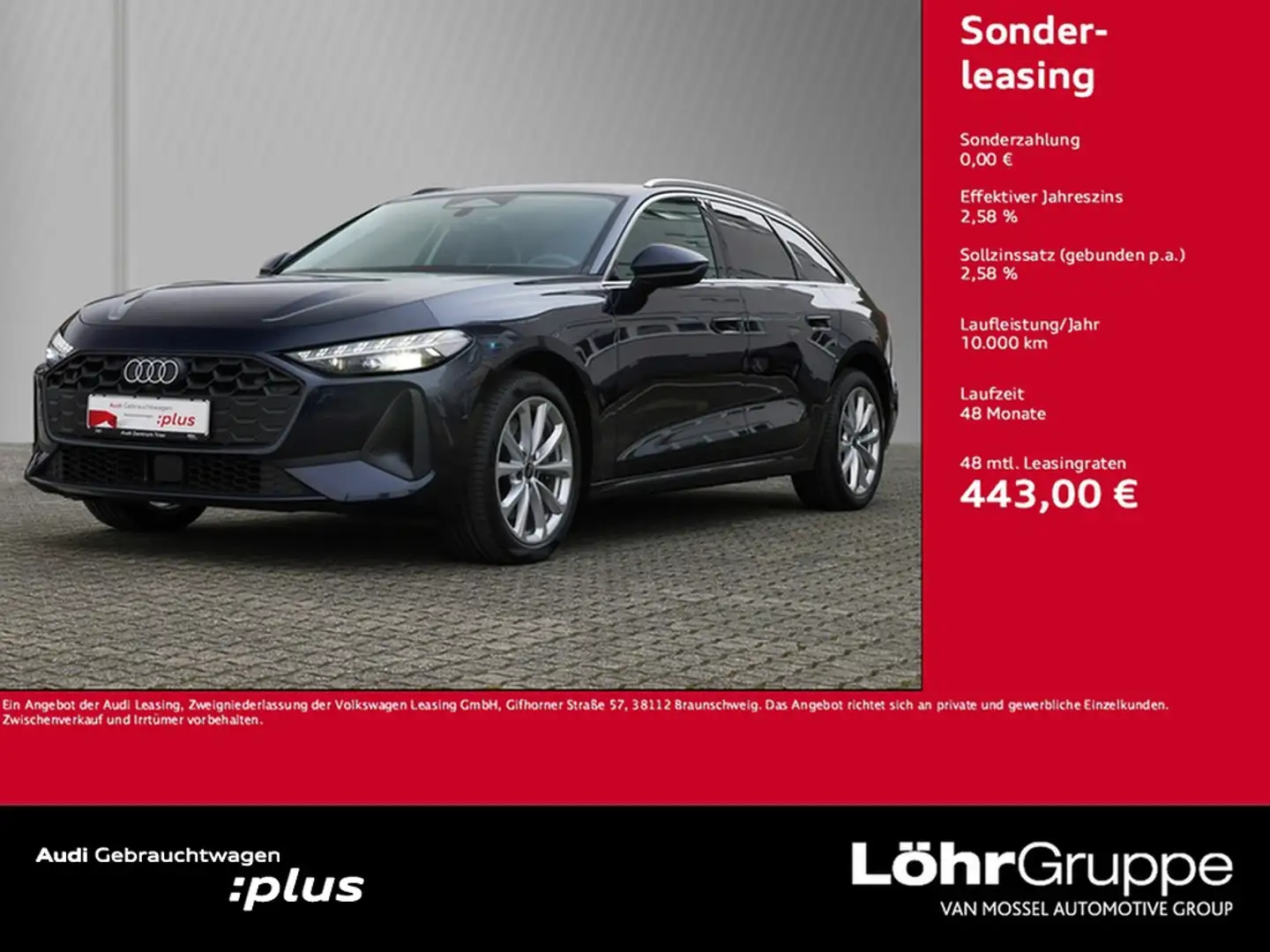 Audi A5 Avant TDI S tronic Blau - 1