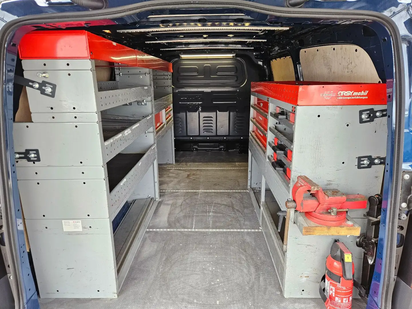 Mercedes-Benz Vito 116 CDI XL|EXTRALANG|WÜRTH REGALE WERKSTATT Blau - 1