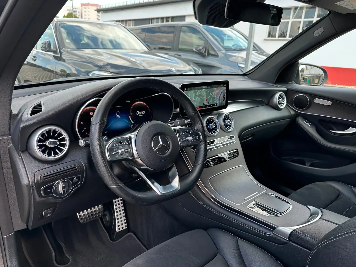 Mercedes-Benz GLC 220 d 4M 3x AMG Widescreen*Kamera*AR*Leder* Grau - 2