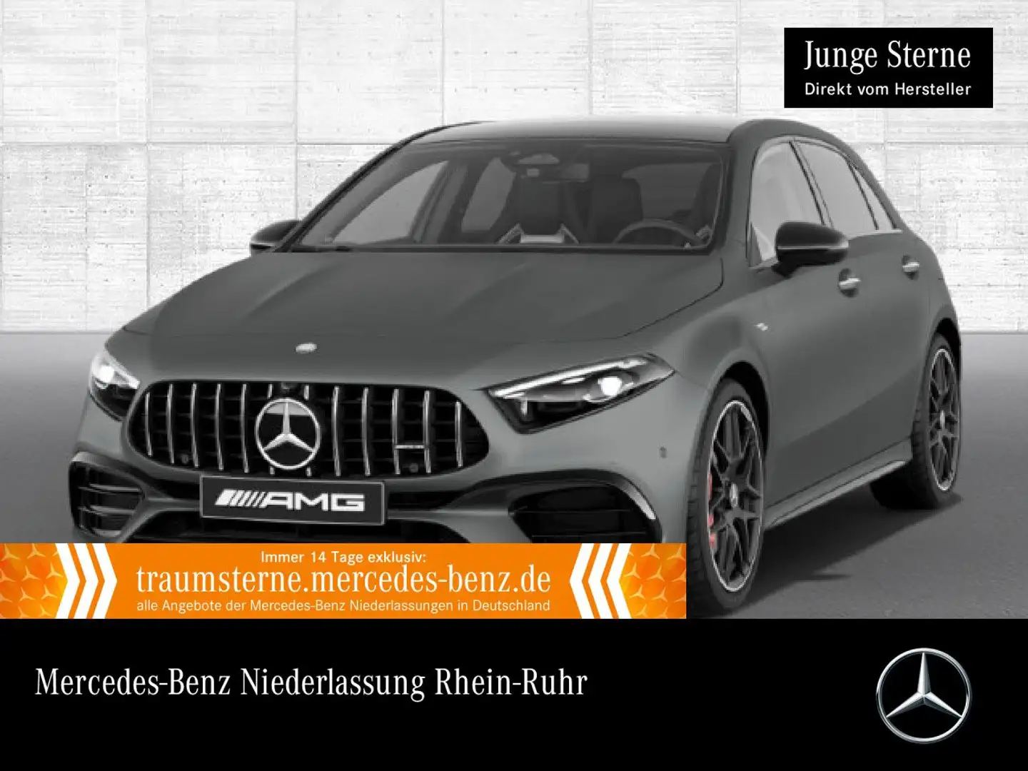 Mercedes-Benz A 45 AMG A 45 S 4M Kompakt DRIVERS+PANO+360°+MULTIBEAM+19" Grau - 1