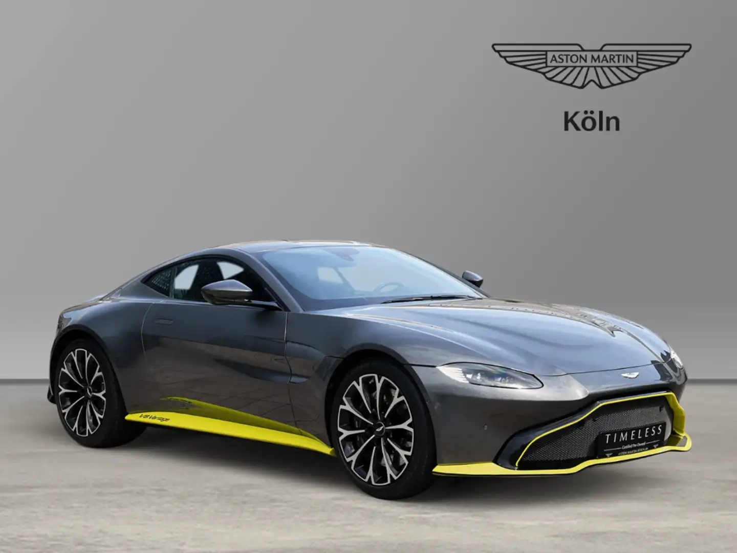 Aston Martin Vantage V8 Coupe Magnetic Silver Grau - 2