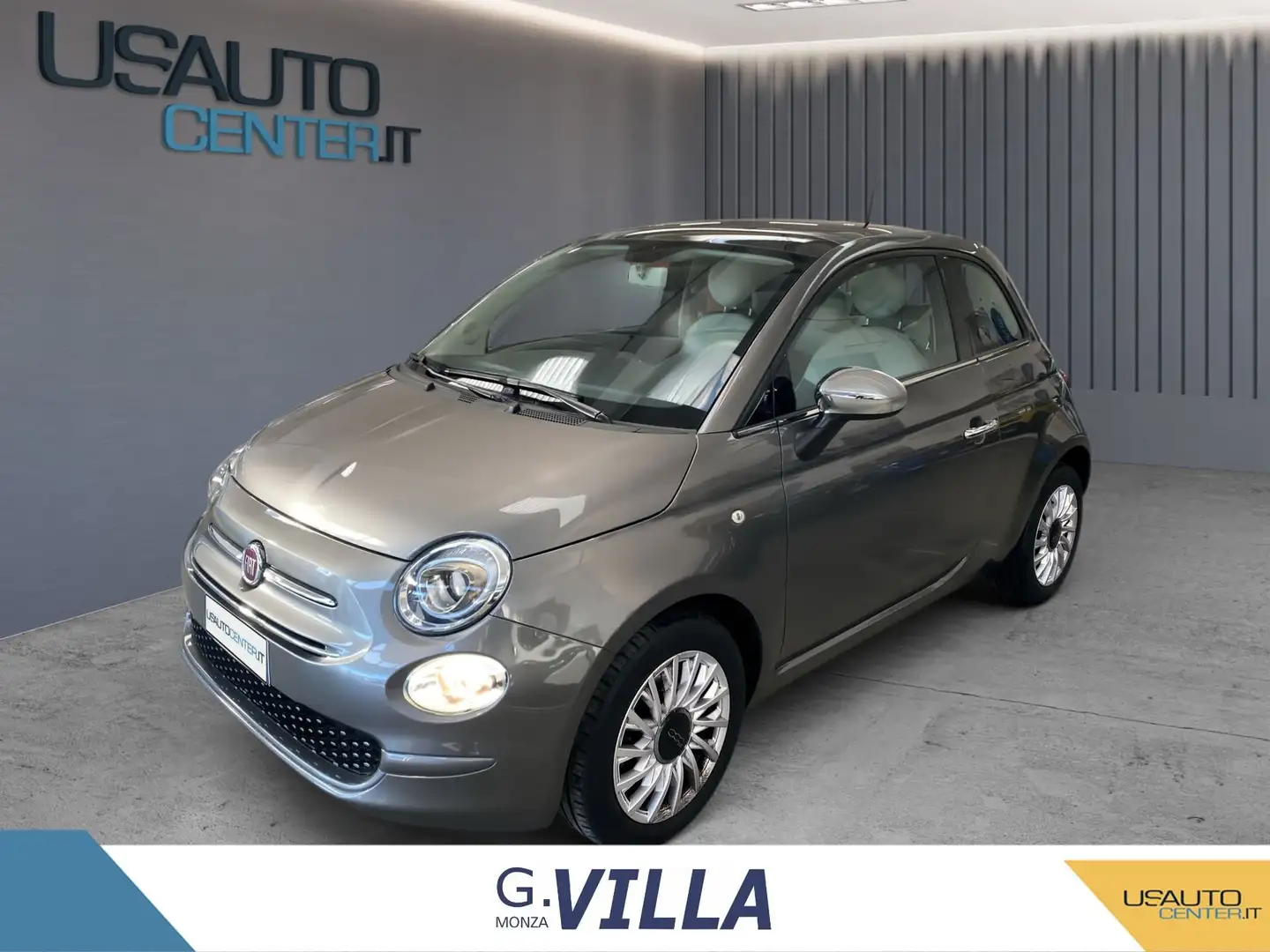 Fiat 500 1.2 Lounge s&s 69cv dualogic Gris - 1