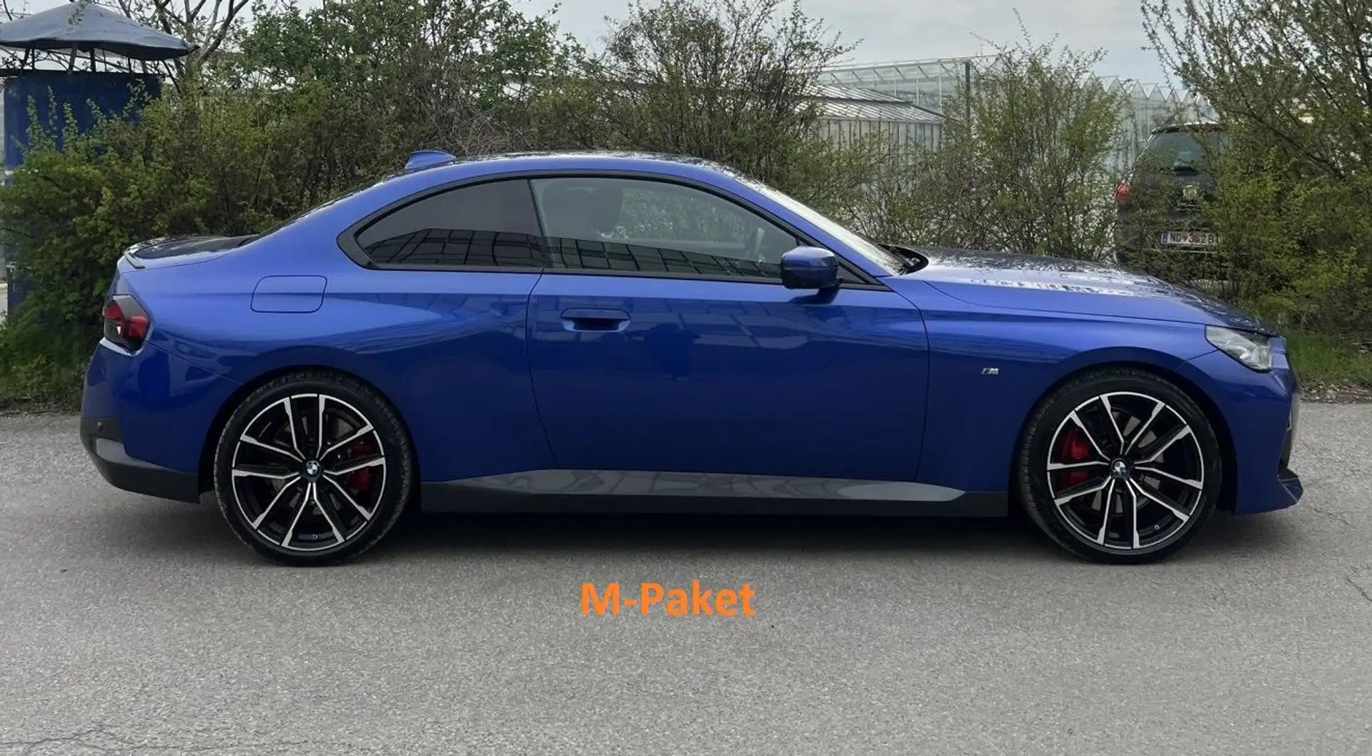 BMW 220 220 d M Sport Coupe 1.Besitz *EXTRAS* Modrá - 2