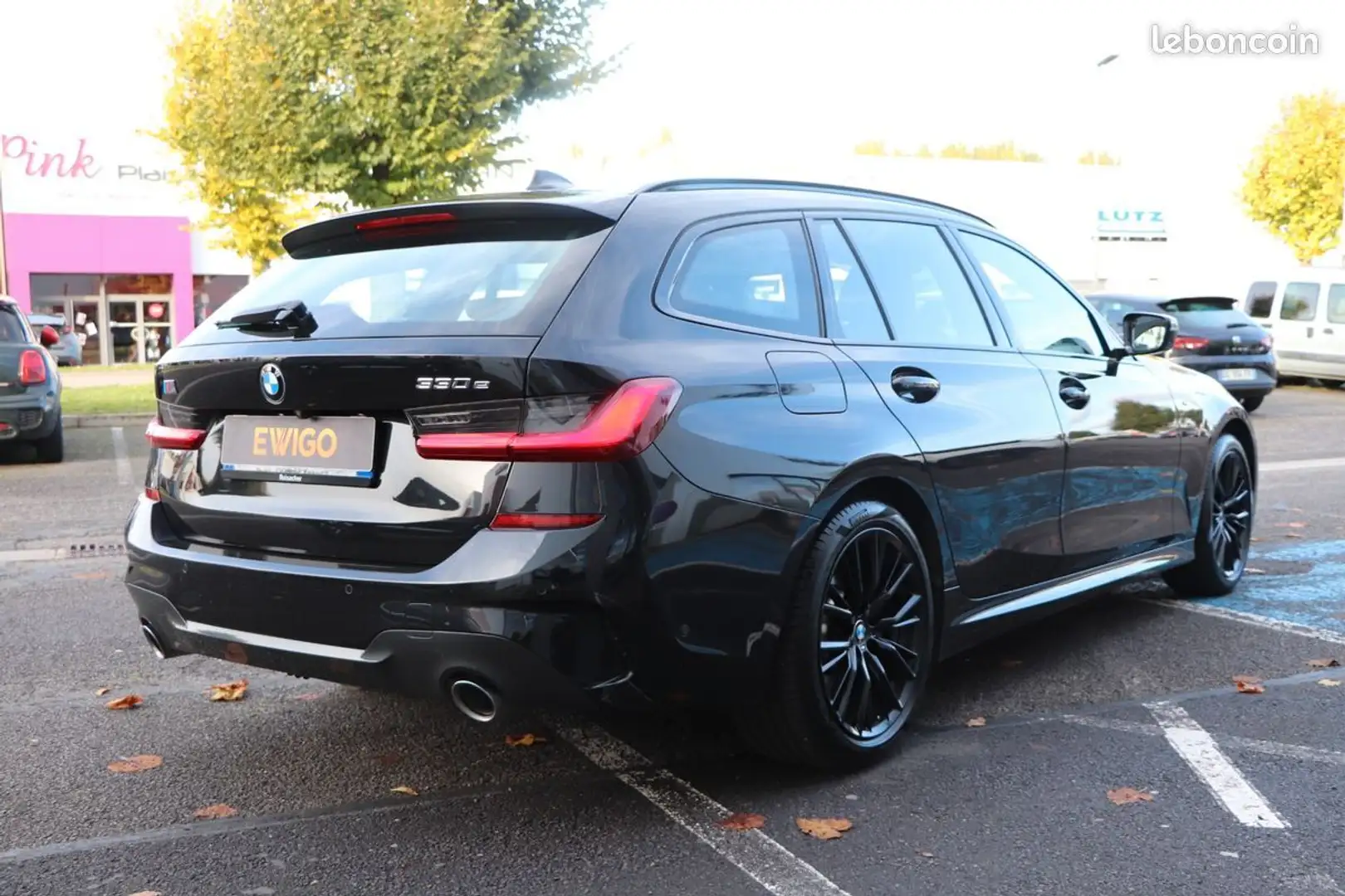 BMW 330 Touring 2.0 330e pack m sport 292ch hybrid bva Noir - 2