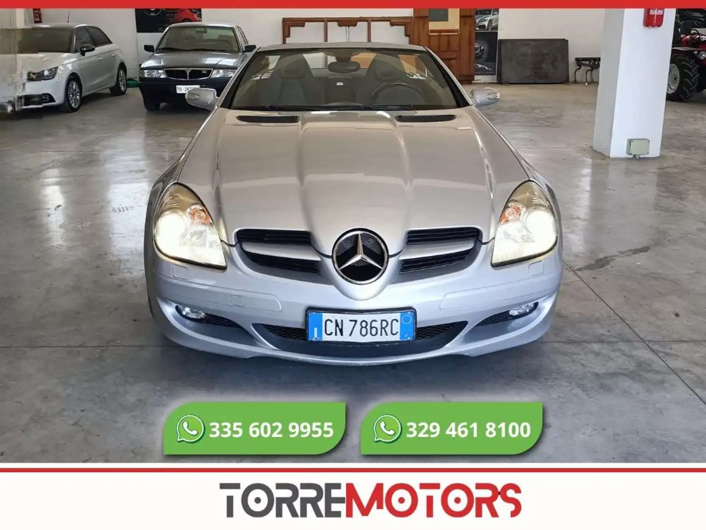 Mercedes-Benz SLK 200 SLK Roadster - R171 k Argintiu - 1