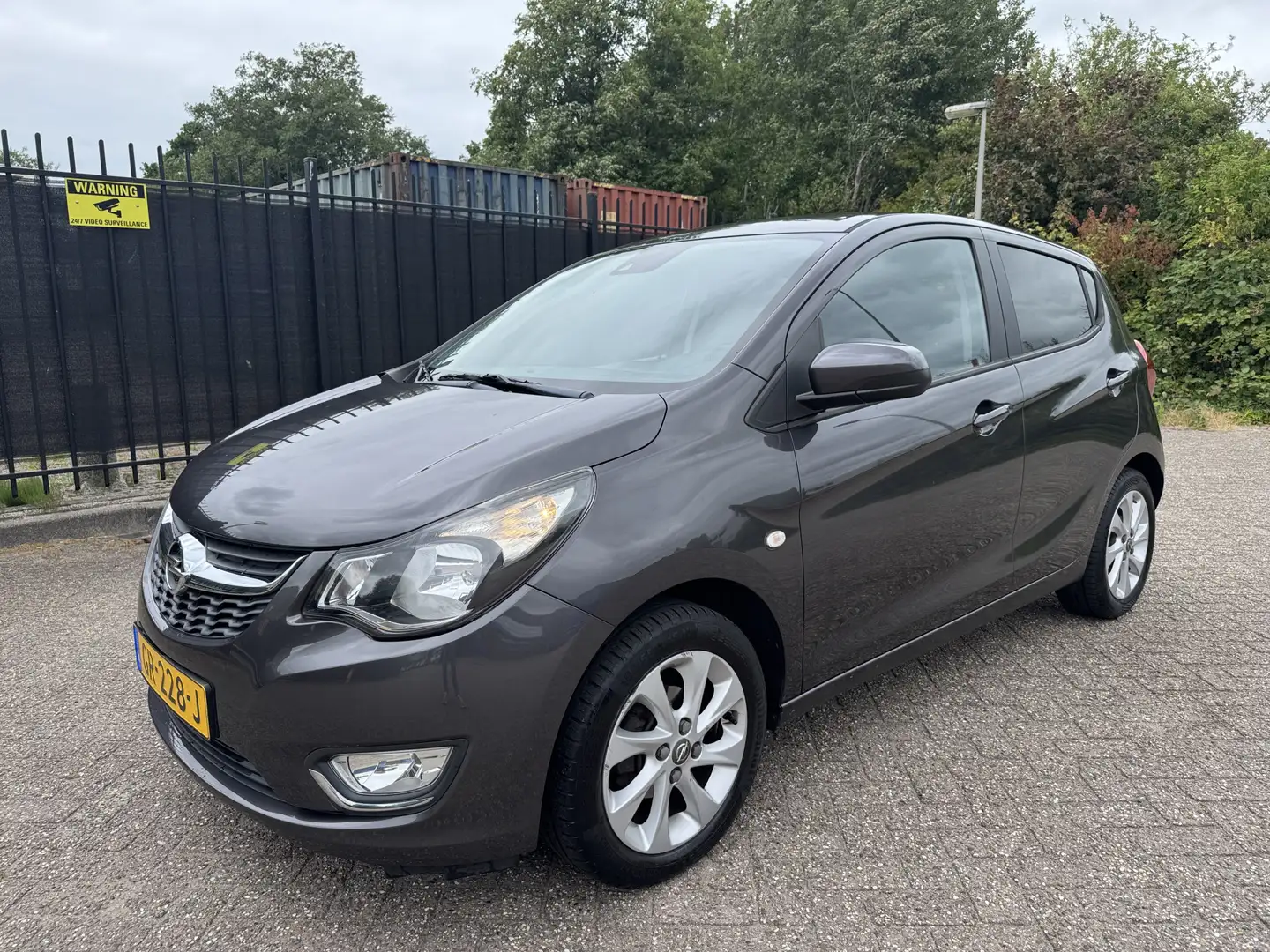 Opel Karl 1.0 ecoFLEX Cosmo Halfleer/Clima/LMV/Stoelverw Grijs - 1