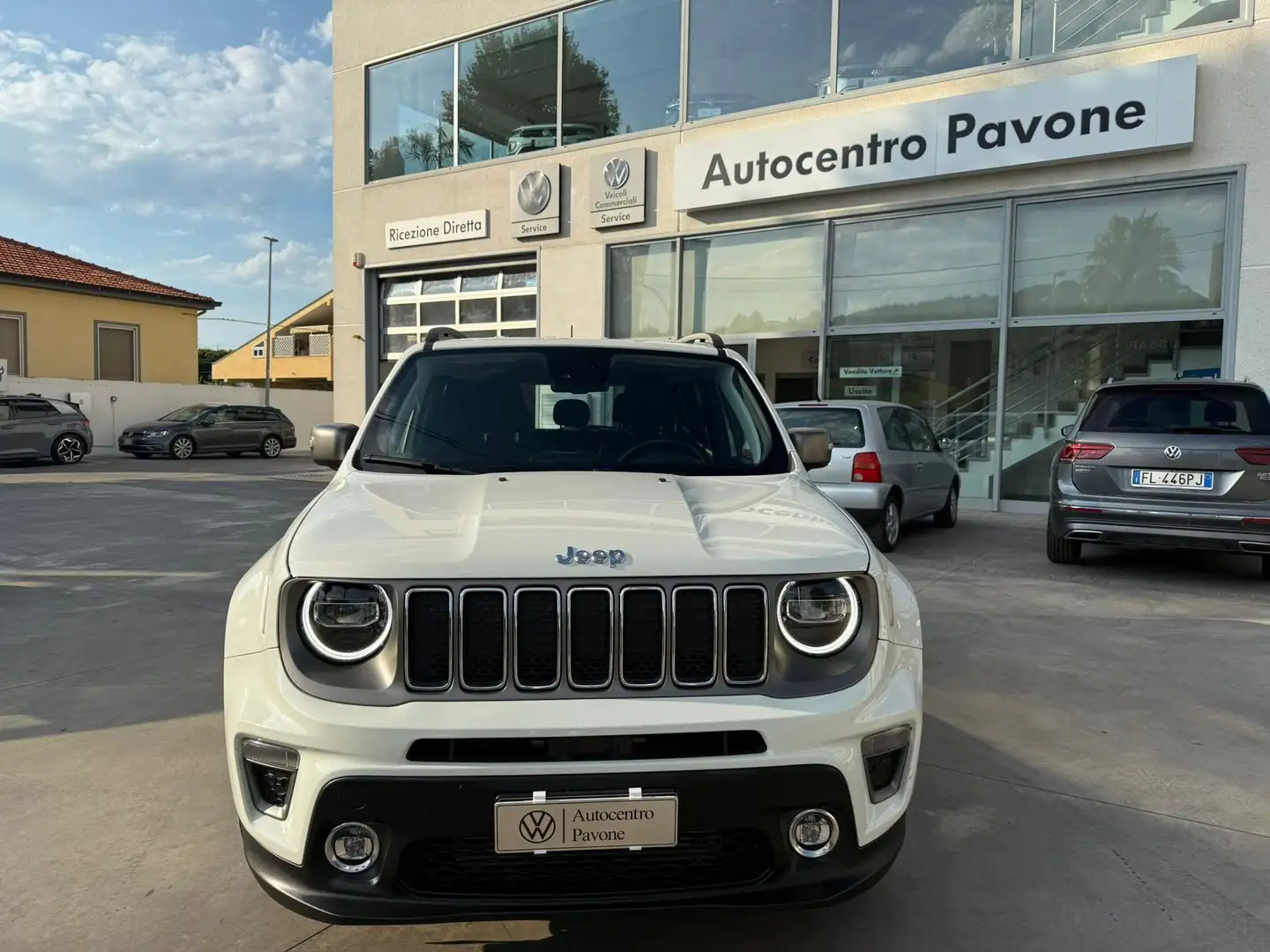 Jeep Renegade 1.6 mjt Limited 120cv -Led-Navi 8,4-Keyless Bianco - 2