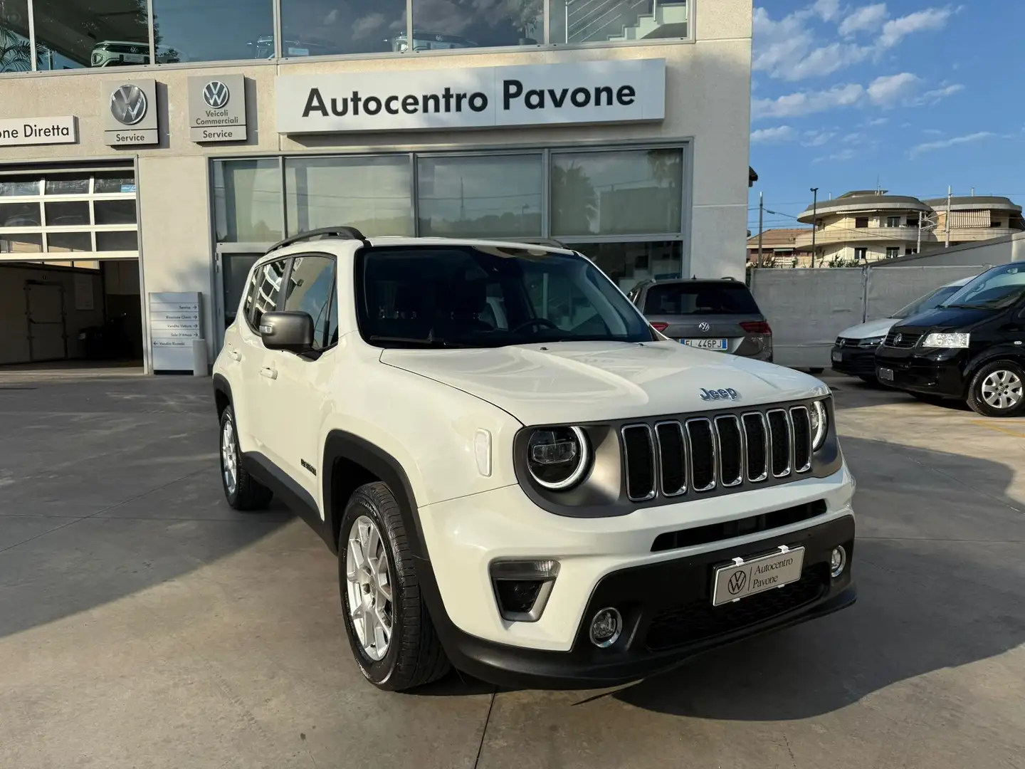 Jeep Renegade 1.6 mjt Limited 120cv -Led-Navi 8,4-Keyless Bianco - 1