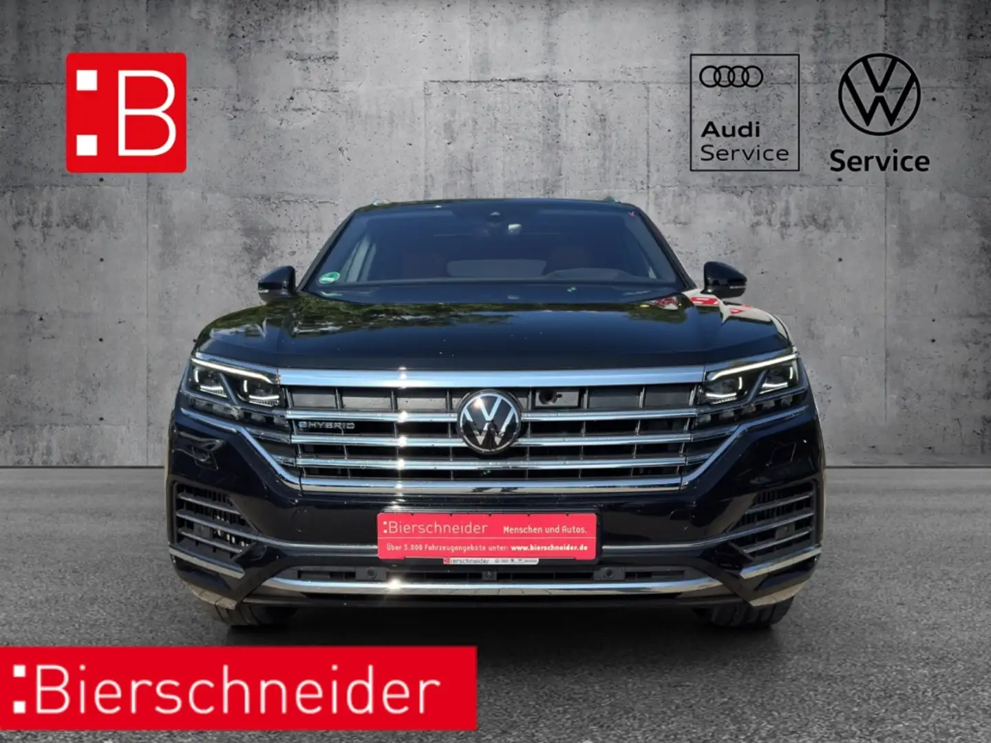 Volkswagen Touareg 3.0 TSI eHybrid 4Mo Atmosphere IQ-LIGHT COCKPIT 19 Schwarz - 2