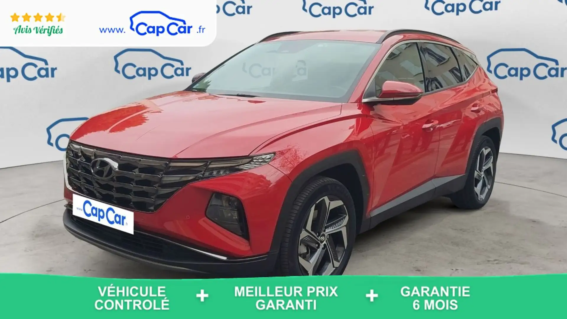 Hyundai TUCSON IV 1.6 T-GDI 265 HTRAC Plug-in BVA6 Creative Rouge - 1