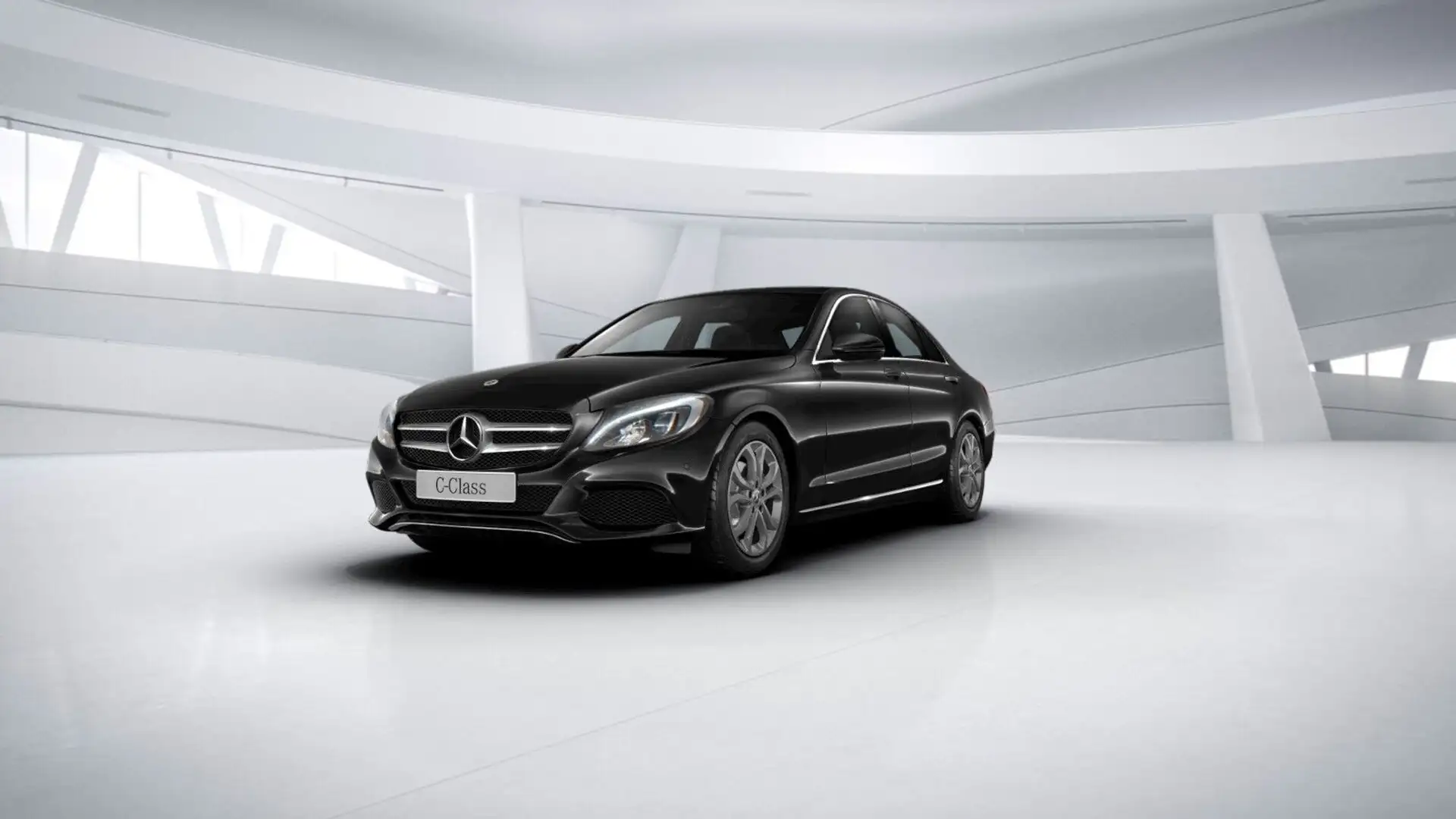 Mercedes-Benz C 220 d Avantgarde ILS*Navi*Leder*Ambiente*Totw. Schwarz - 1