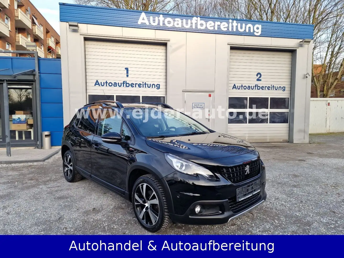 Peugeot 2008 GT-Line Edition PureTech 110 EAT6 *1.HAND* Noir - 1