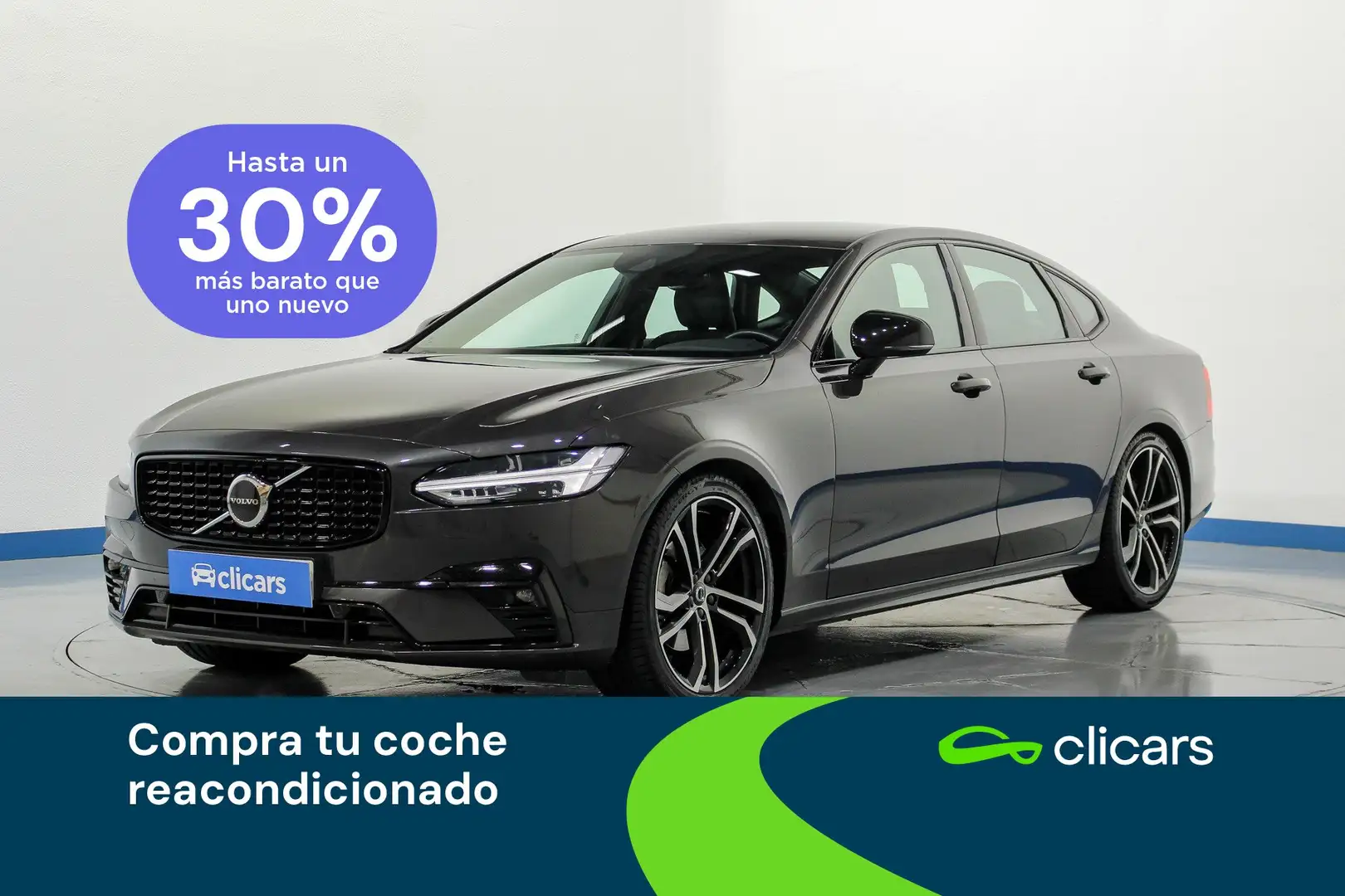 Volvo S90 B5 R-Design FWD Aut. Gris - 1