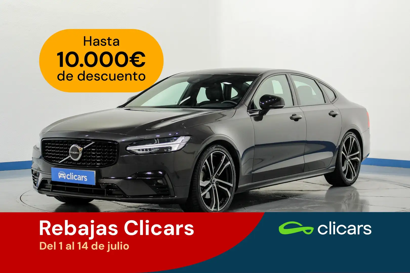 Volvo S90 B5 R-Design FWD Aut. Gris - 1