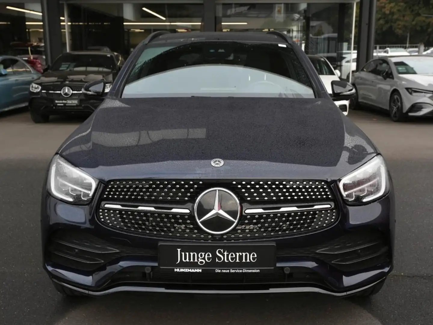 Mercedes-Benz GLC 400 d 4M AMG Night MBUXNavi+ Panorama 360° Blau - 2