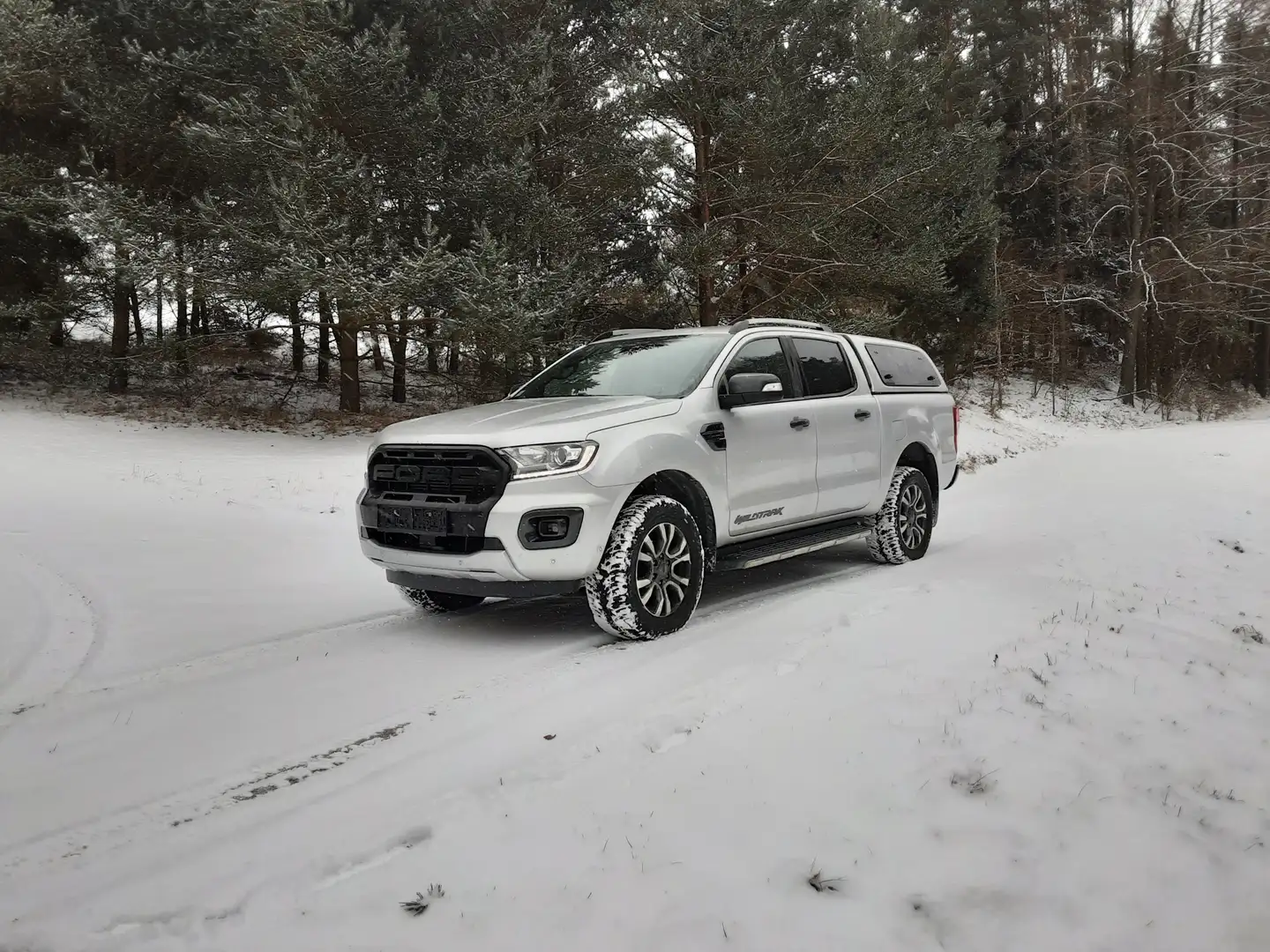Ford Ranger Ranger Doppelkabine Wildtrak 4x4 2,0 EcoBlue Aut. Wildtrak Silber - 1