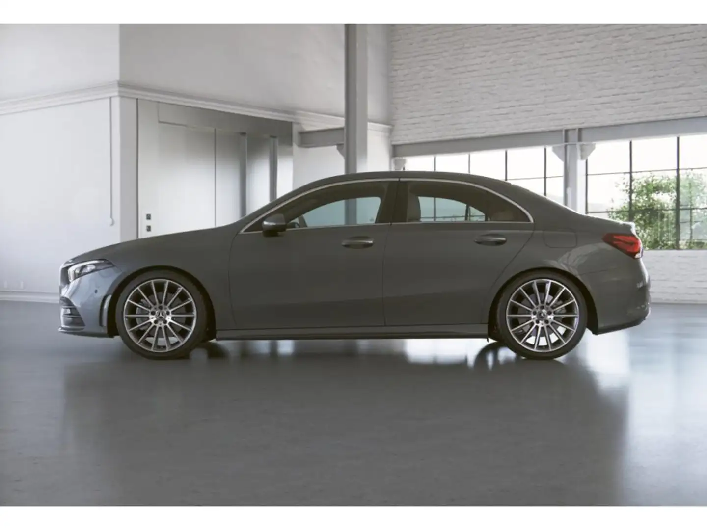 Mercedes-Benz A 250 e Limousine AMG KEYLESS+TEMPOMAT+CARPLAY Grau - 2