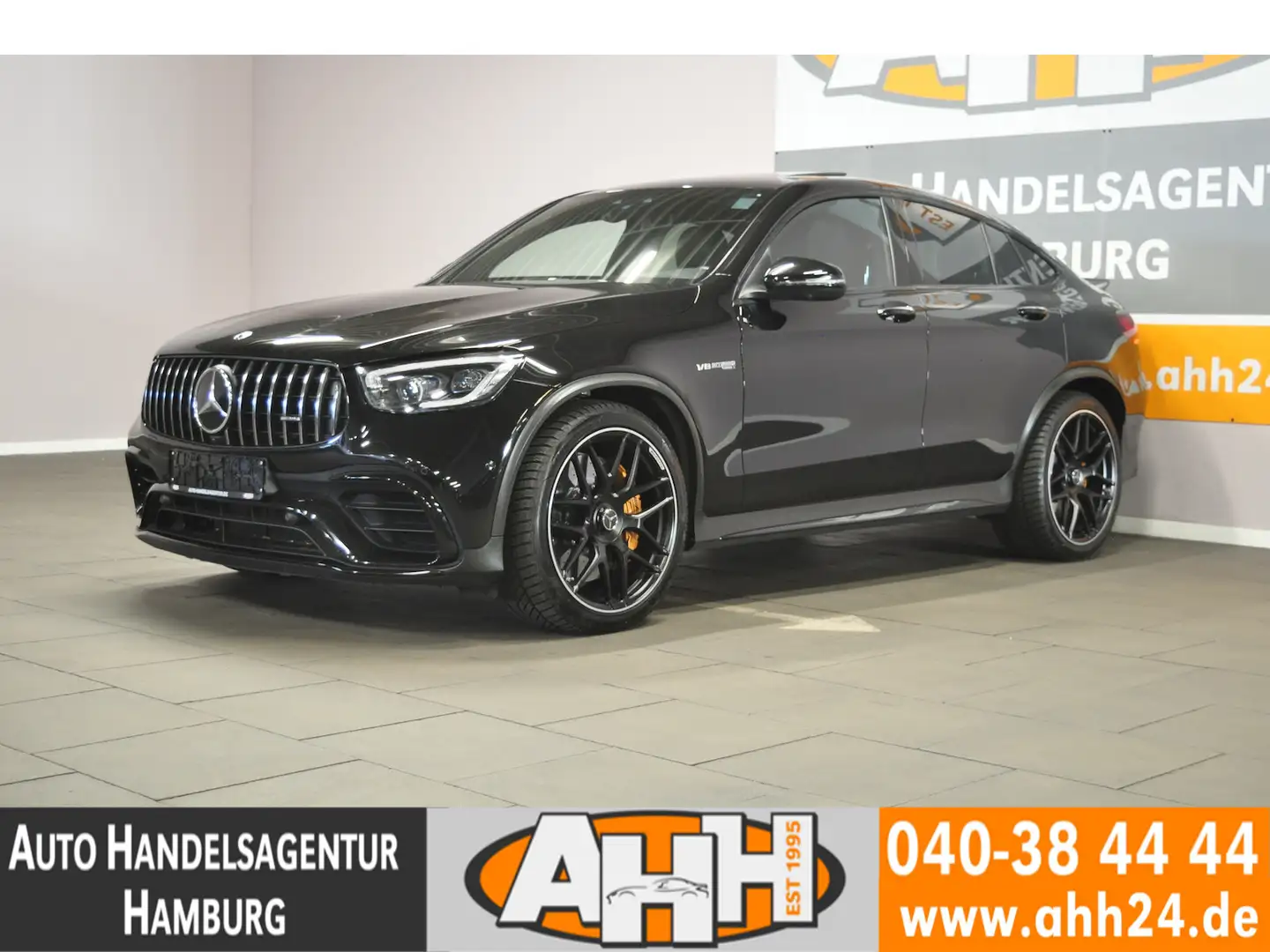 Mercedes-Benz GLC 63 AMG S 4M COUPÉ KERAMIK|DRIVER|PANO|SOUND! Schwarz - 1