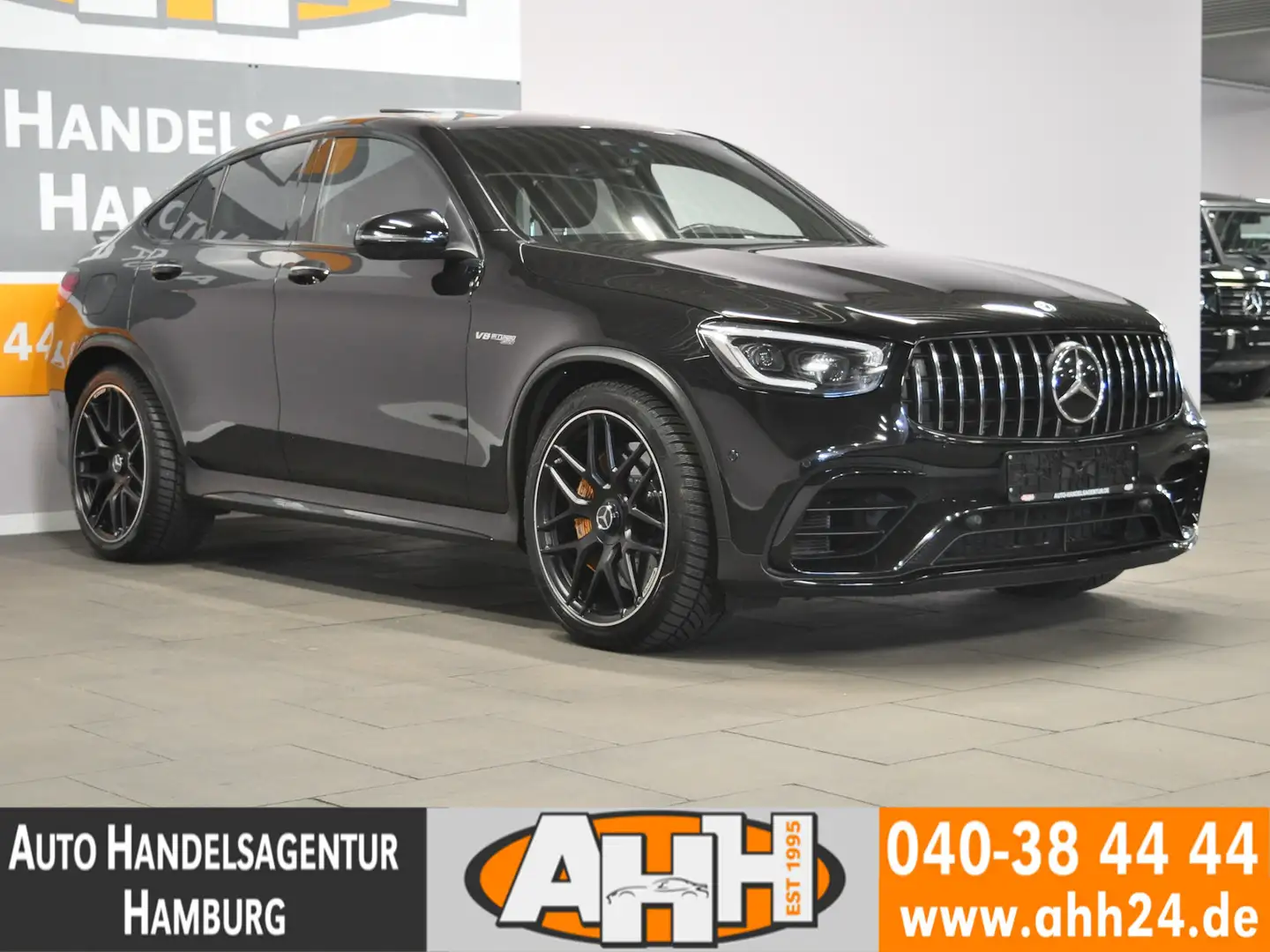 Mercedes-Benz GLC 63 AMG S 4M COUPÉ KERAMIK|DRIVER|PANO|SOUND! Schwarz - 2