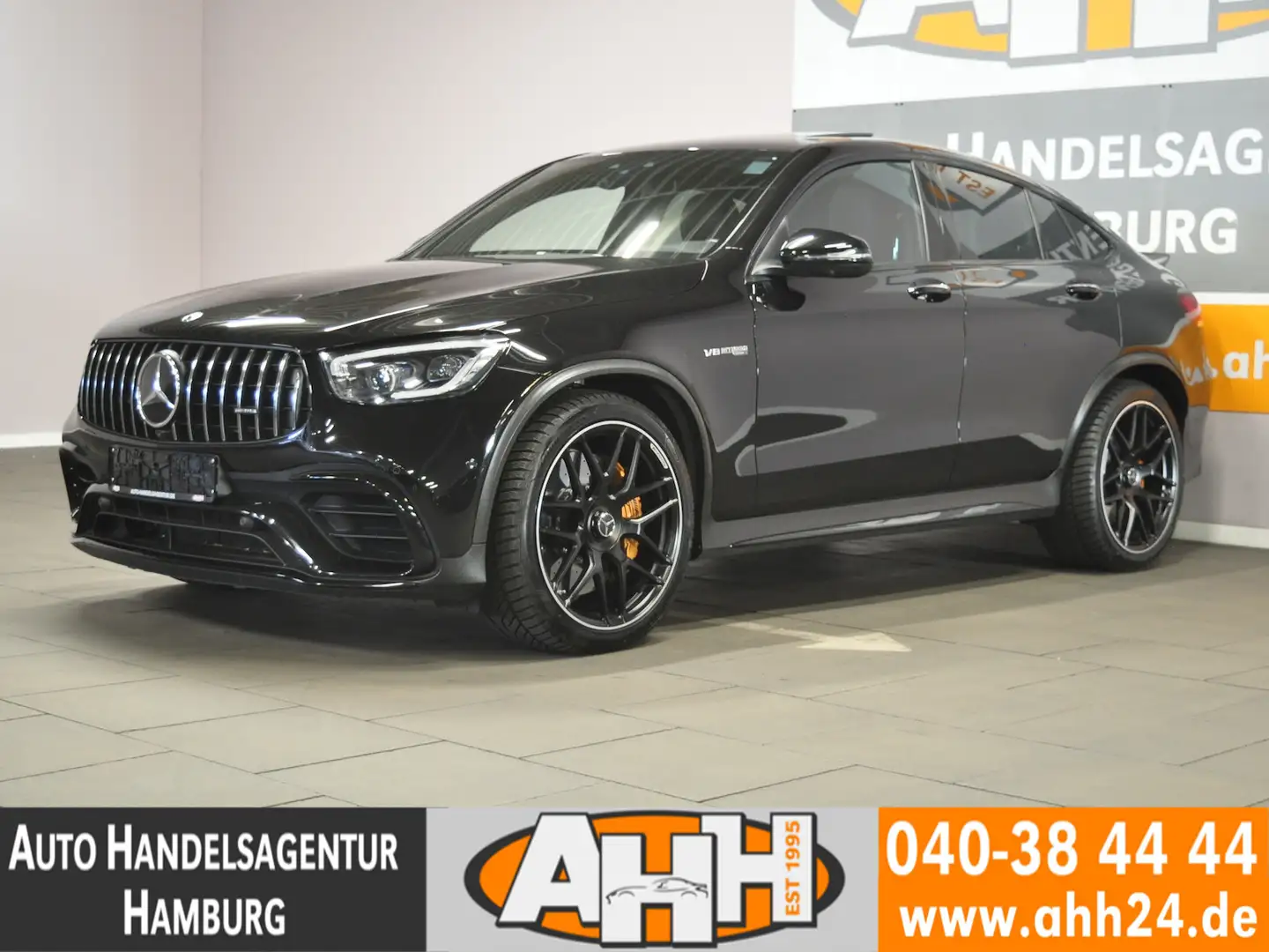 Mercedes-Benz GLC 63 AMG S 4M COUPÉ KERAMIK|DRIVER|PANO|SOUND! Schwarz - 1