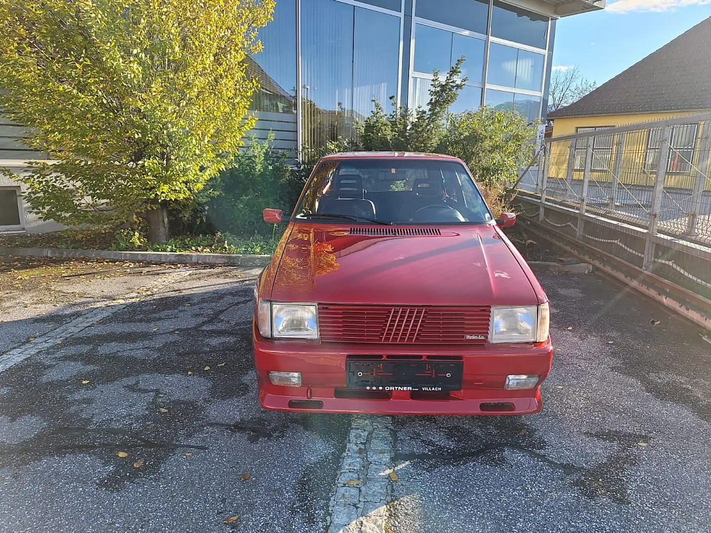 Fiat Uno Turbo i.e. STEYR 146AM mit Serviceheft! HÖRMANN... Rood - 2