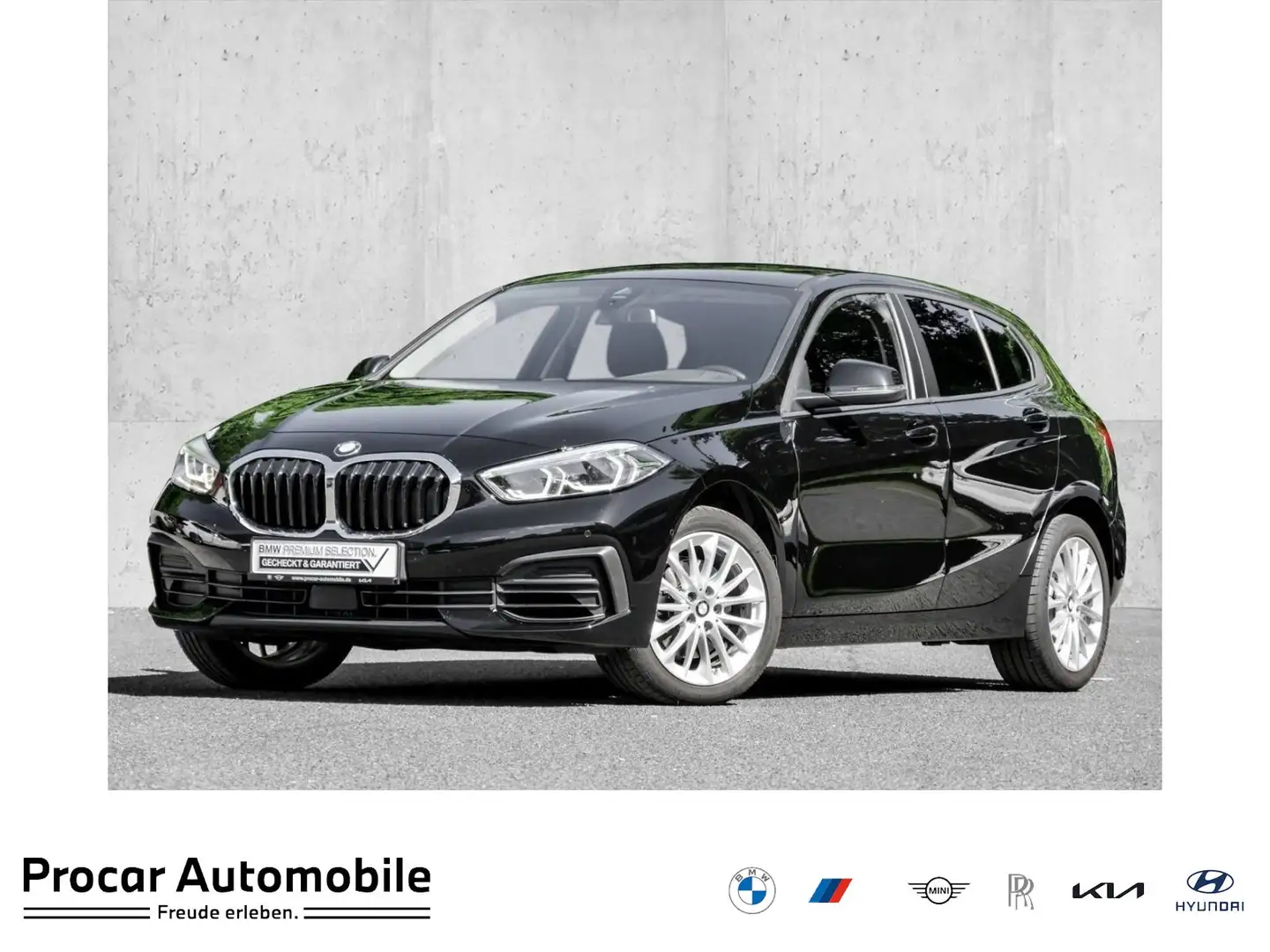 BMW 116 i ADVANTAGE+LED+PA+LC PROF+17" Schwarz - 1