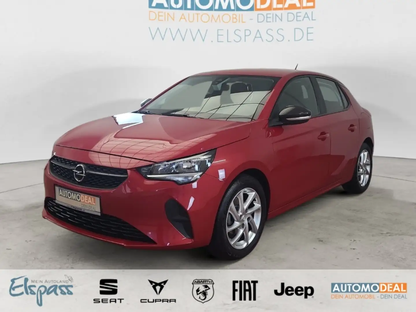 Opel Corsa F TEMPOMAT BLUETOOTH KLIMA MULTIFLENKRAD METALLIC Rot - 1