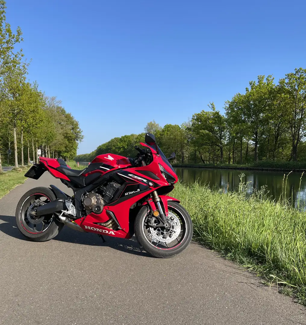 Honda CBR 650 CBR650R als A2 ingeschreven, heeft vol vermogen Rosso - 1