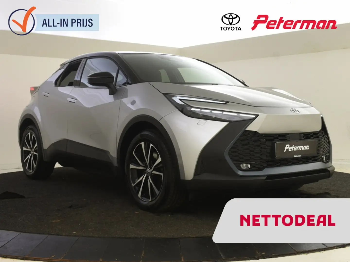 Toyota C-HR Netto Deal * 2.0 PHEV 220 First Edition | Plug-in Zilver - 1