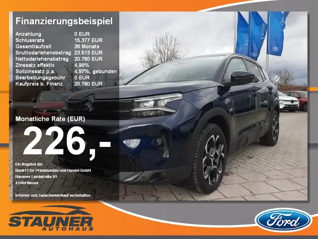 Citroen C5 Aircross 1.2 145 Plus Navi Kamera LED SHZ