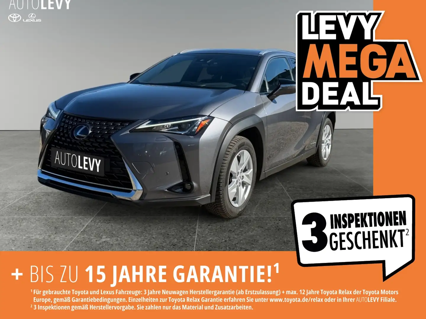 Lexus UX 250h UX 250 h 250h Amazing Edition AUT+Kamera+ACC+SHZ Gris - 1