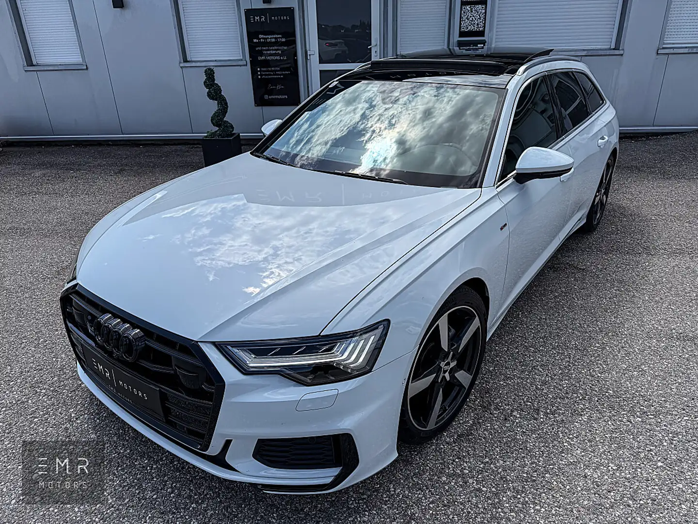 Audi A6 40 Tdi Aut. S-LINE, S6 LOOK, PANORAMA, HD-MATRI... Weiß - 2