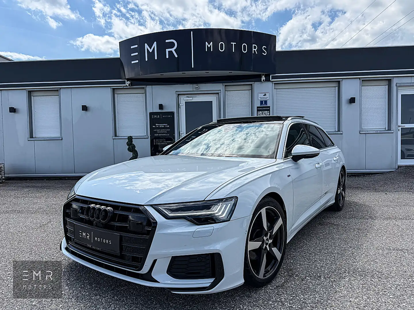 Audi A6 40 Tdi Aut. S-LINE, S6 LOOK, PANORAMA, HD-MATRI... Weiß - 1