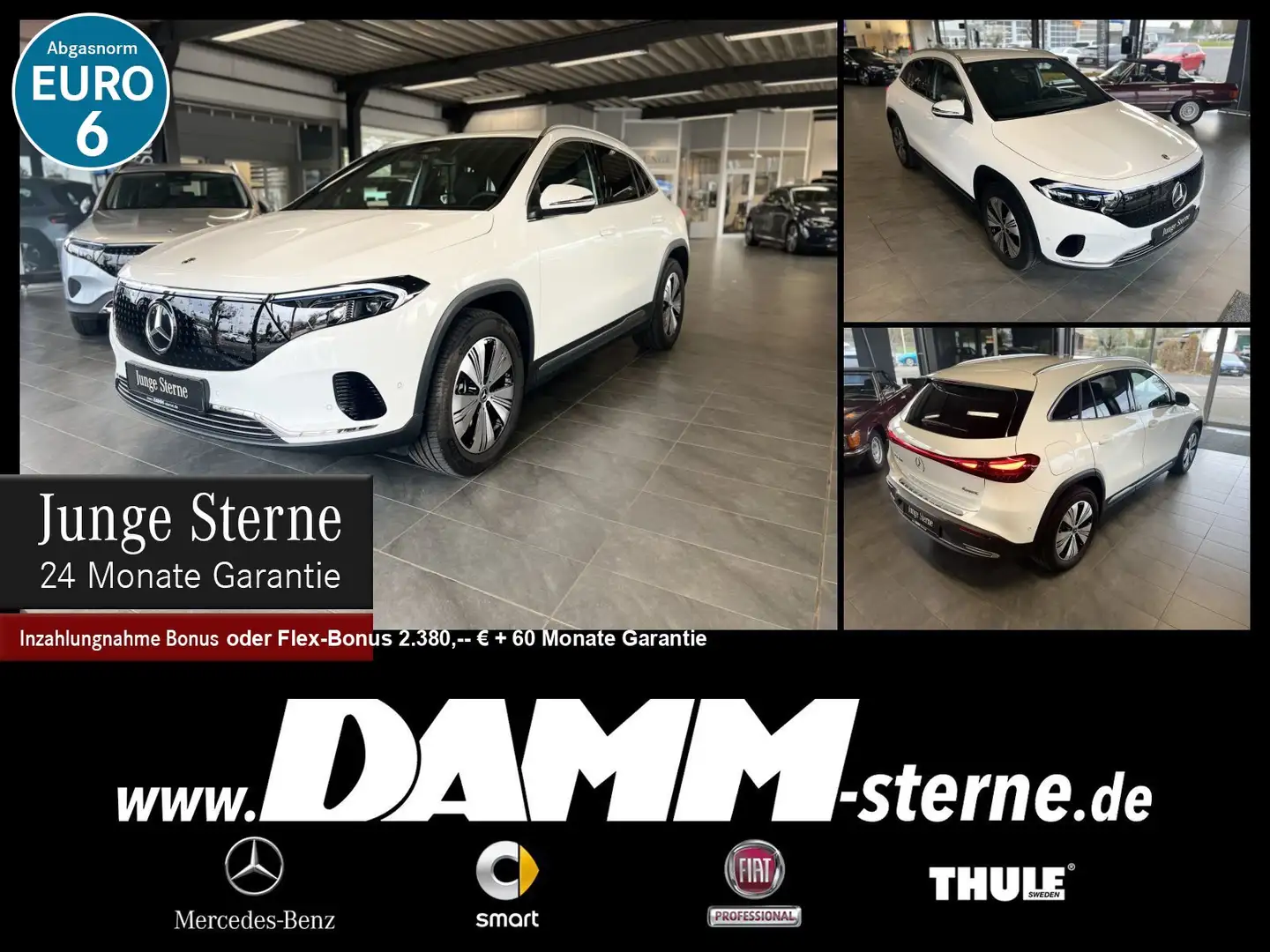 Mercedes-Benz EQA 300 EQA 300 4M Progressive Adv./AHK/FAP/WDG/+ Flex LED Weiß - 1