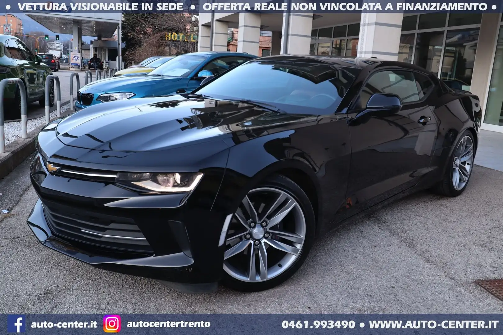 Chevrolet Camaro 2.0 Turbo aut. Coupé Touring *EUROPEA Nero - 2