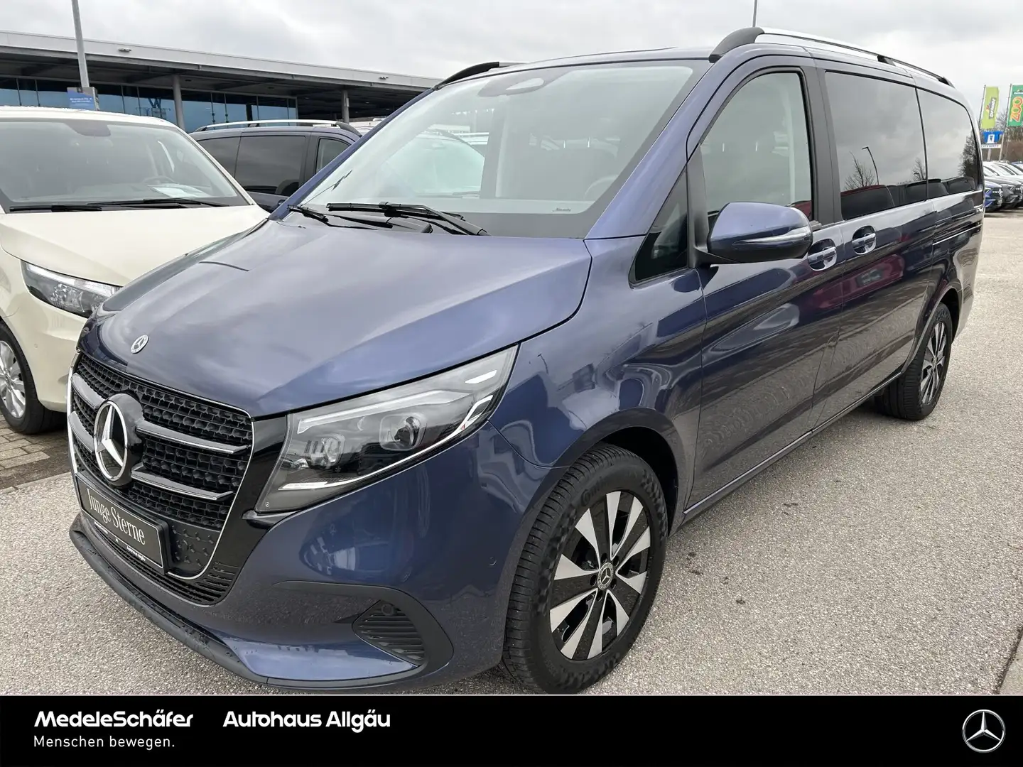 Mercedes-Benz V 250 V 250 d 4MATIC STYLE L EL TÜREN NEUES MODELL AHK Blau - 2