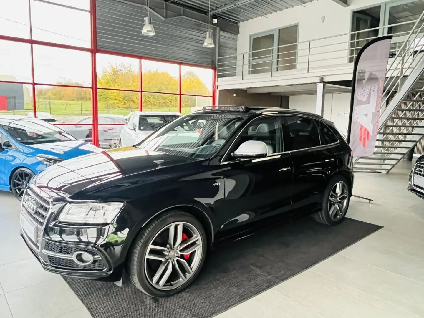 Audi SQ5 TDI V6 340 PLUS BVA8 QUATTRO TOIT PANORAMIQUE BI-XENON GPS CAMERA ATTELAGE KEYLESS BI-XENON REGU Noir - 1