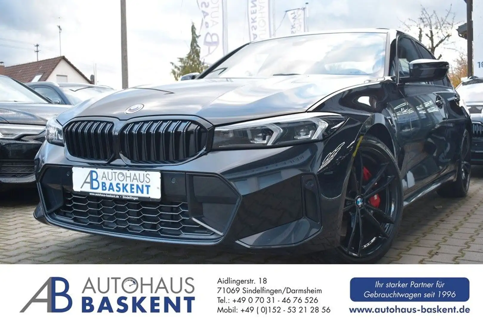 BMW 330 i xDrive M SPORT*ADAP.LED*KAMERA*GLASDACH* Noir - 1