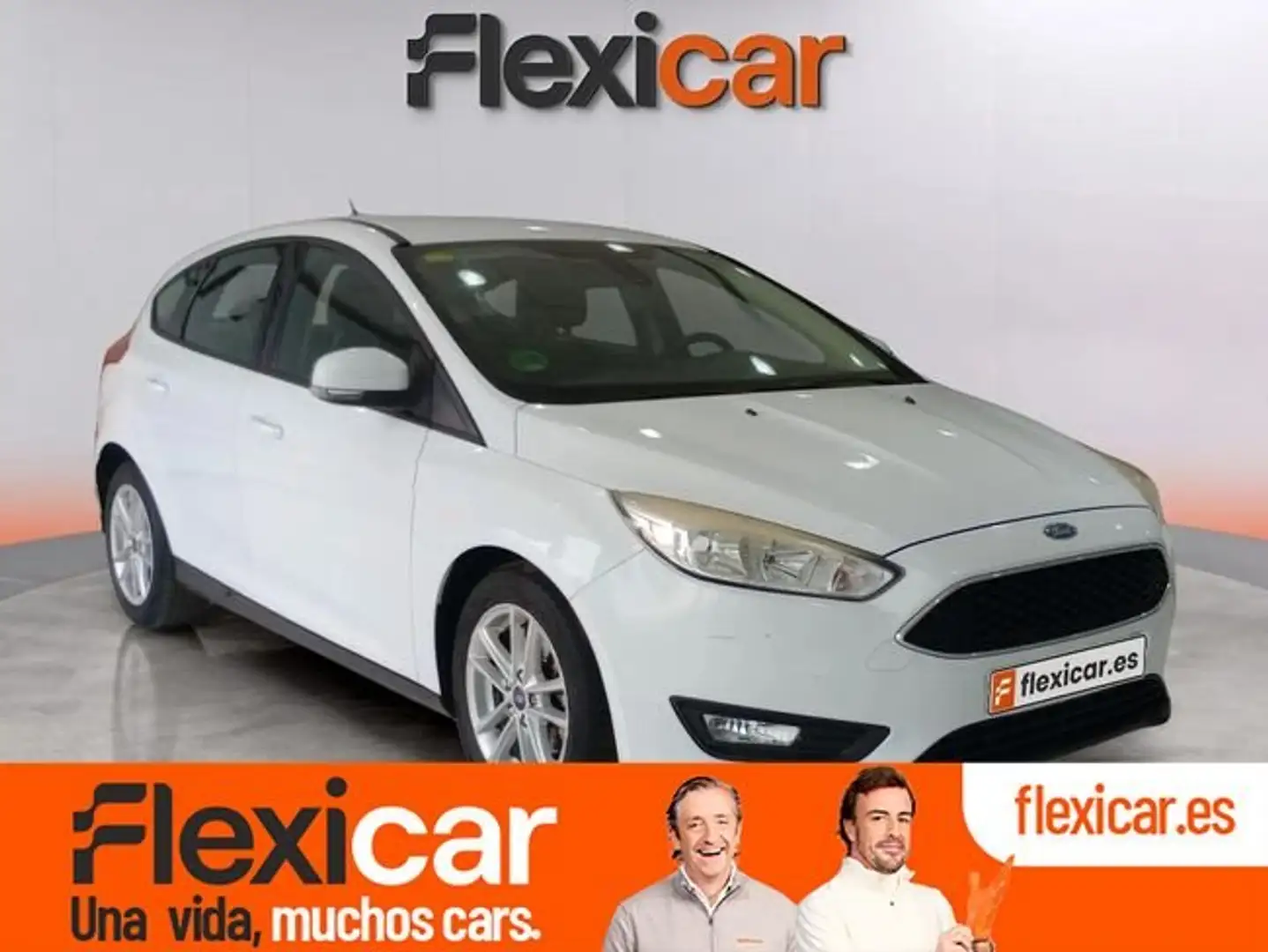 Ford Focus 1.0 Ecoboost Auto-S&S Trend 100 Blanco - 1