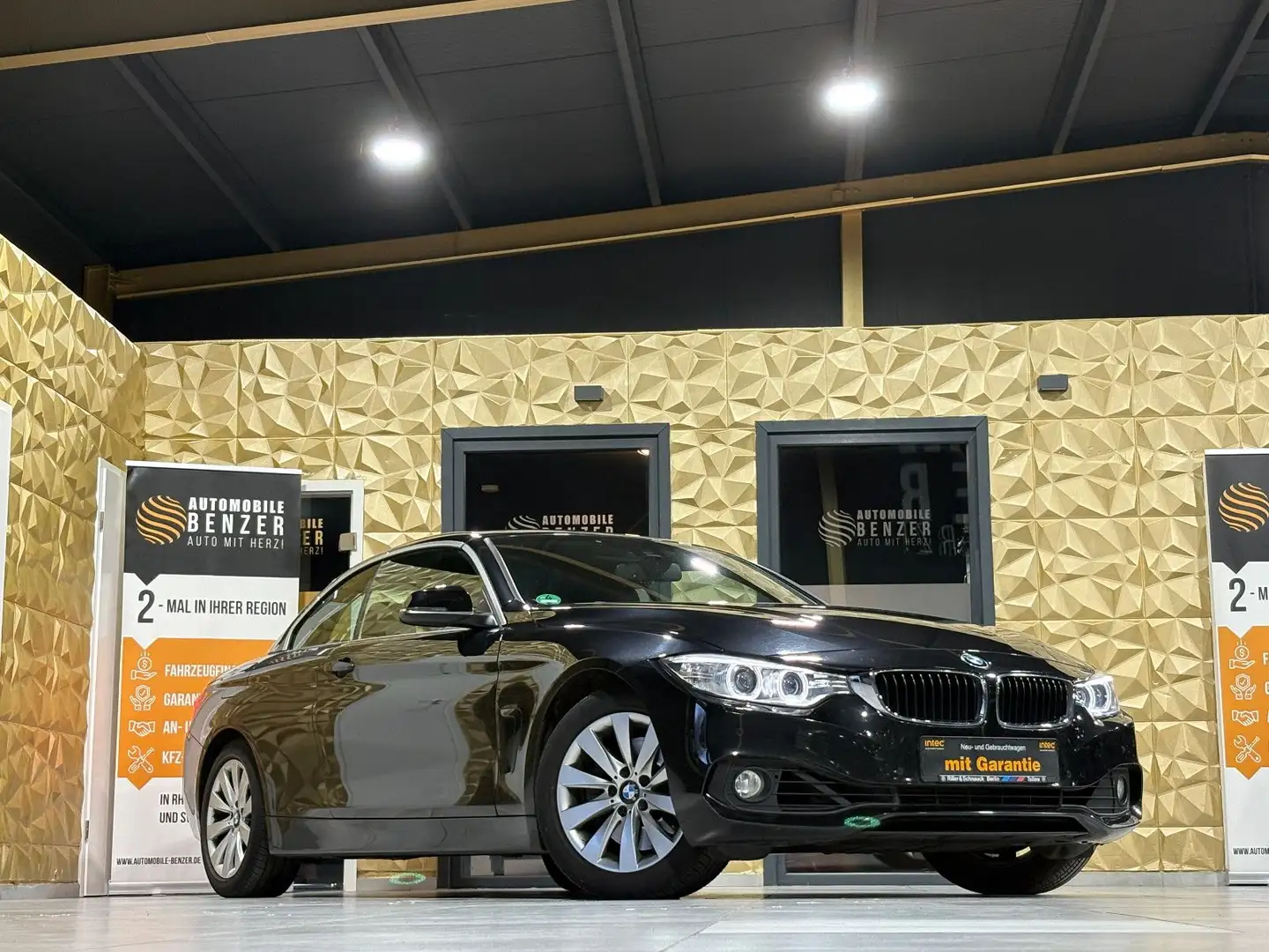 BMW 435 i 4 Cabrio Advantage/NAVI/PDC//KLIMA/MEMORY/ Noir - 1
