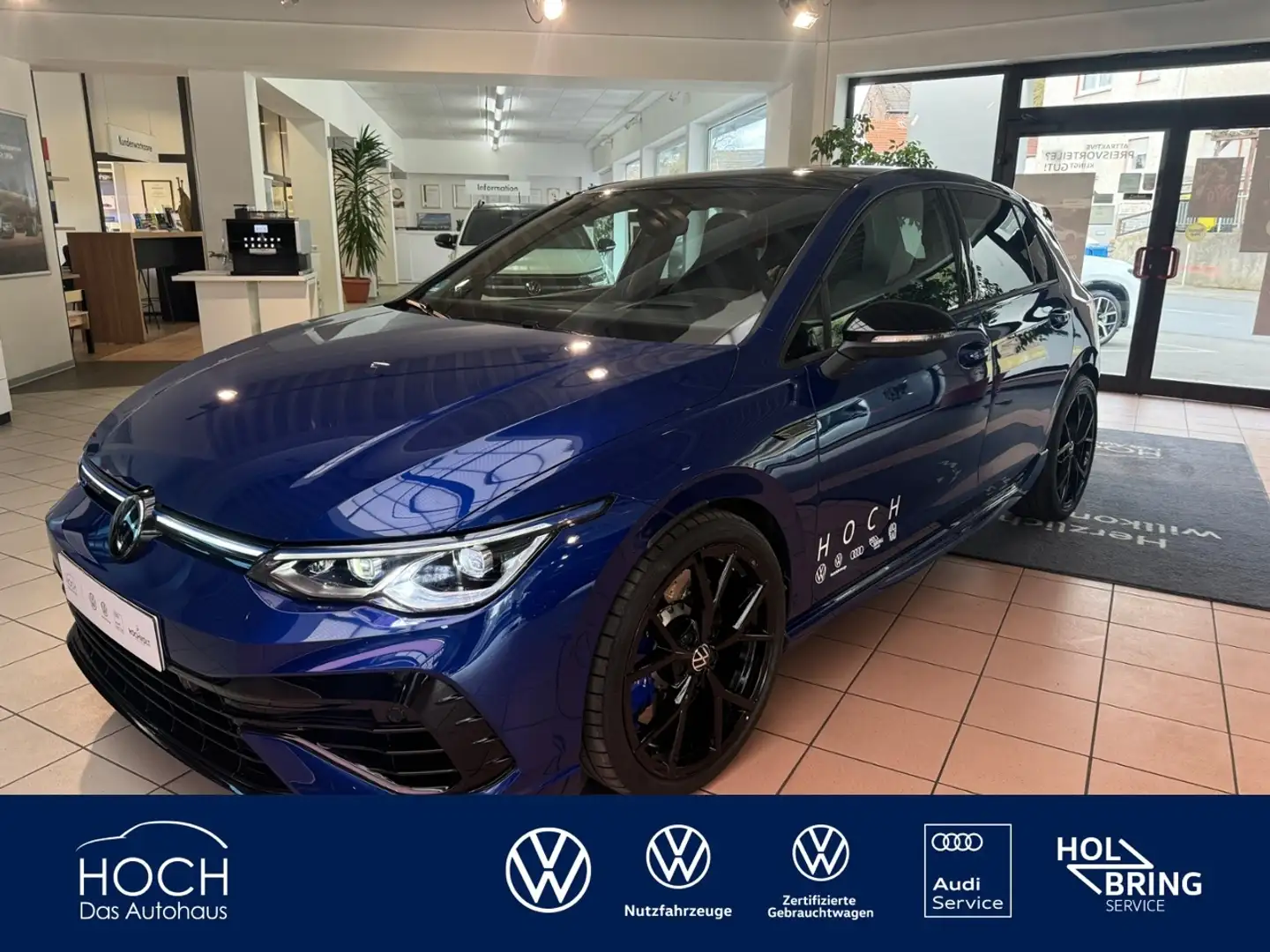 Volkswagen Golf R Performance 2,0 l TSI+Kamera+ACC LED Matrix+ Kék - 1