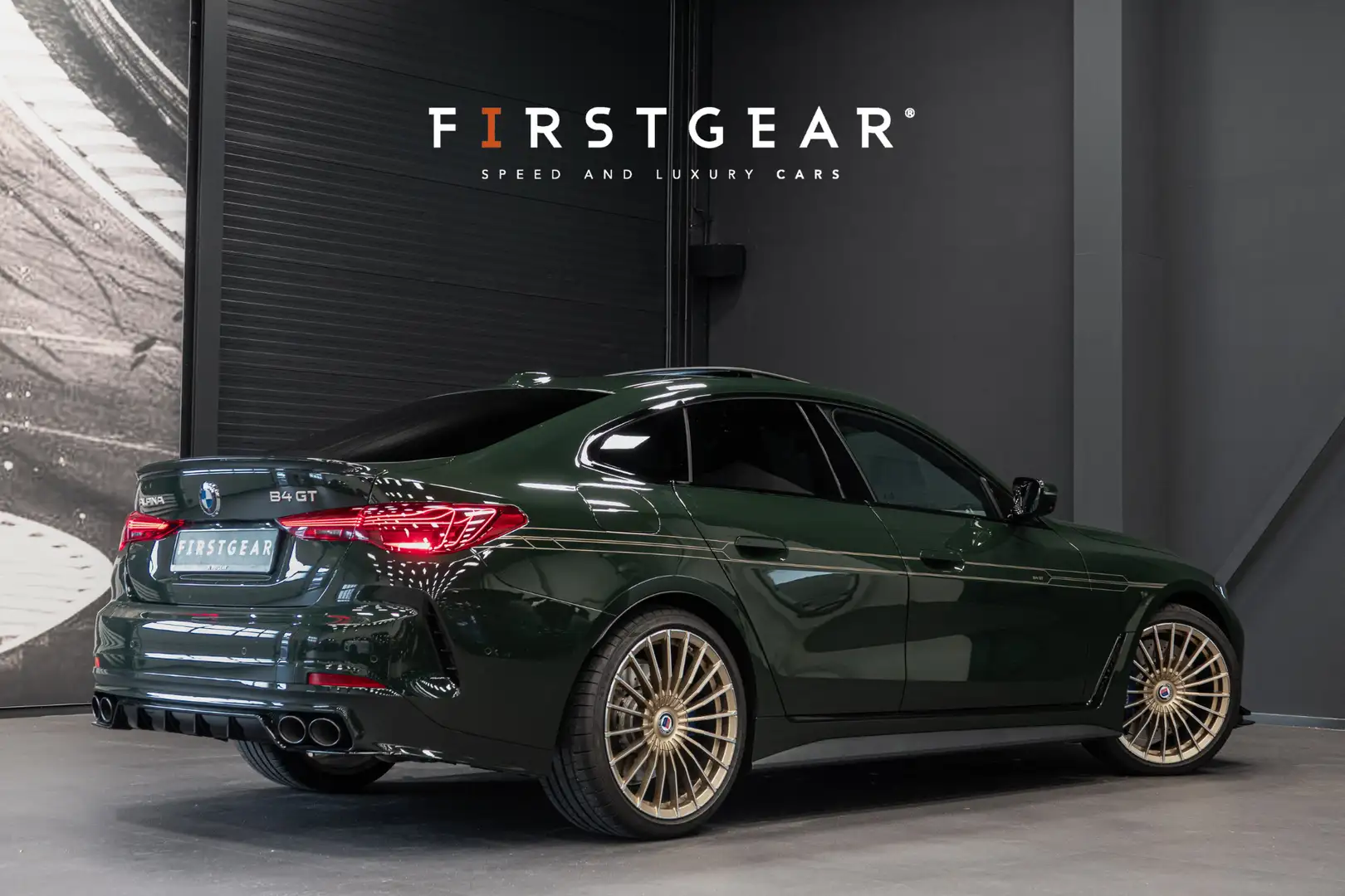 Alpina B4 GT Gran Coupe *Nr. 50 / Brewster Green / Schuif-/k Vert - 2