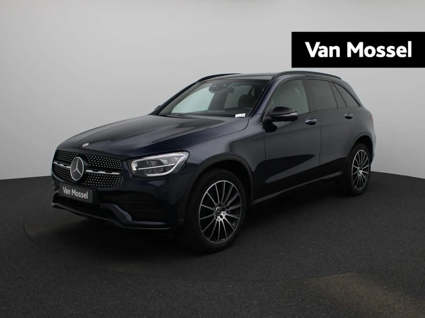 Mercedes-Benz GLC 300 300de 4MATIC Business Solution AMG | Lederen Bekle Bleu - 1