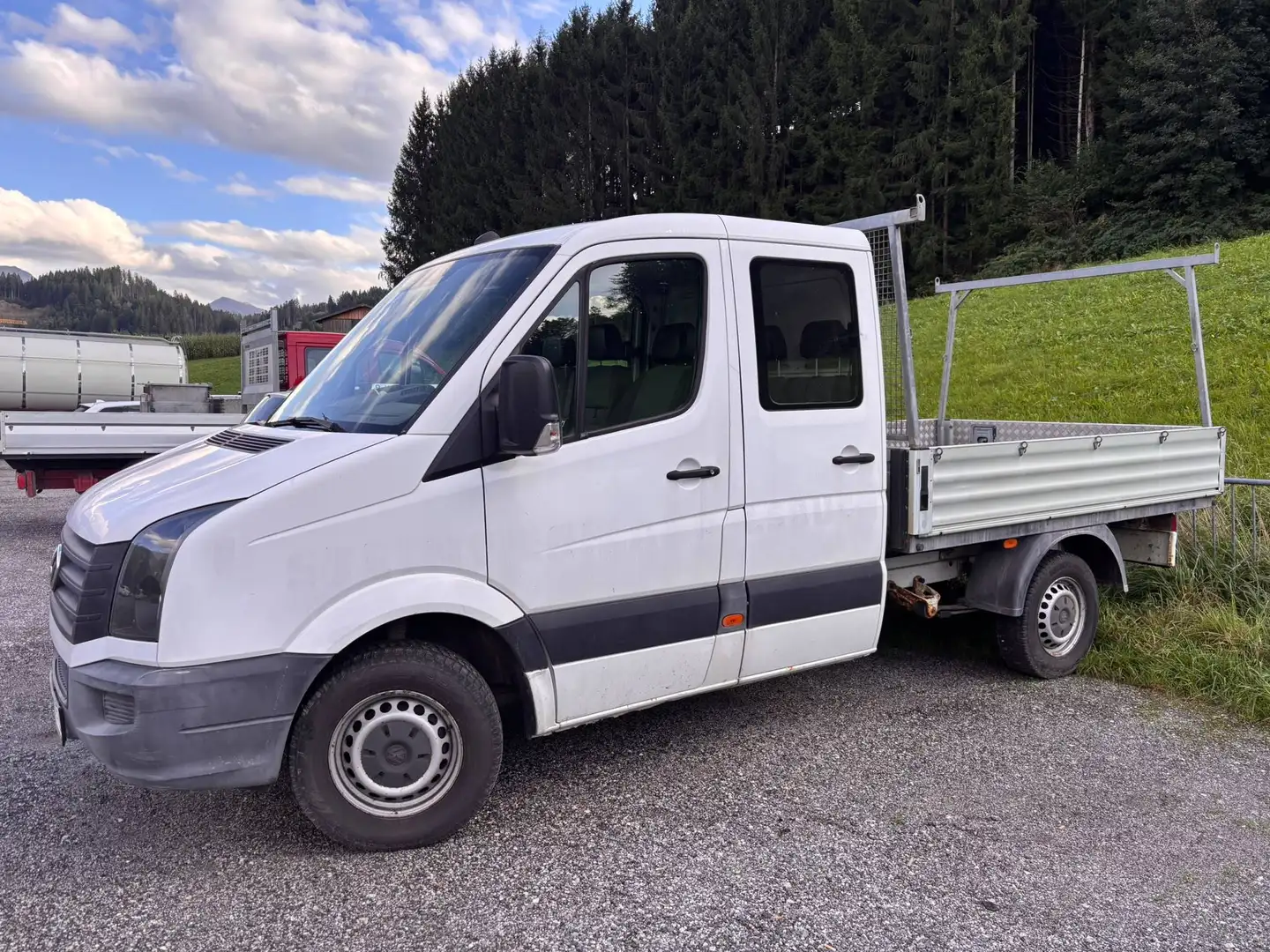 Volkswagen Crafter Crafter 30 Doka-Pritsche KR TDI Weiß - 1