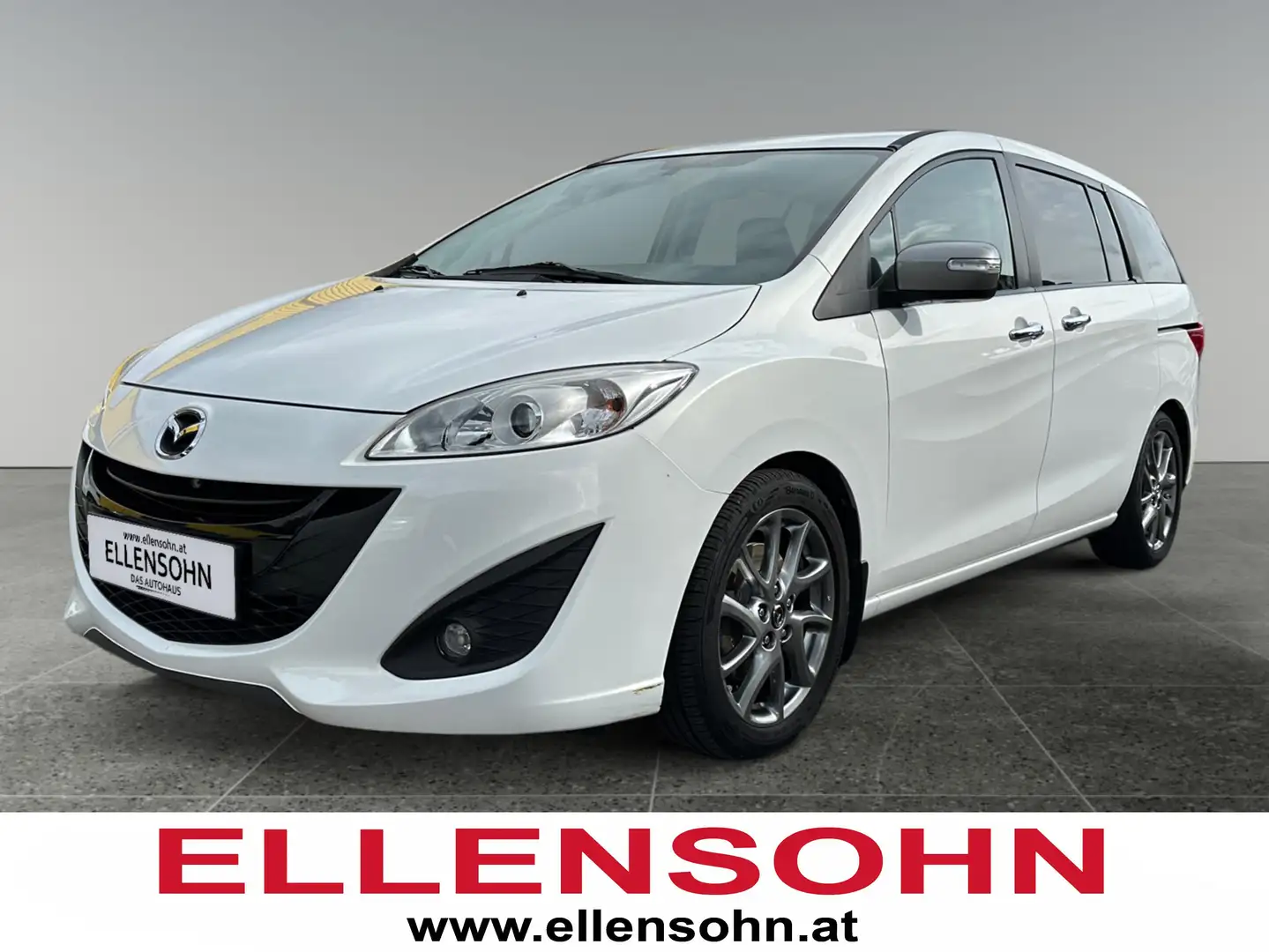 Mazda 5 CD116 Takumi 8fach bereift! 7-Sitze ! Weiß - 1