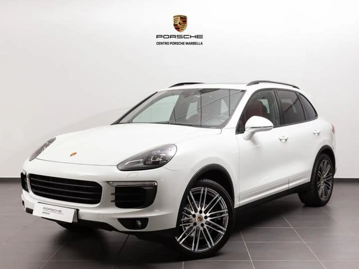Porsche Cayenne Diesel Aut. Blanc - 1